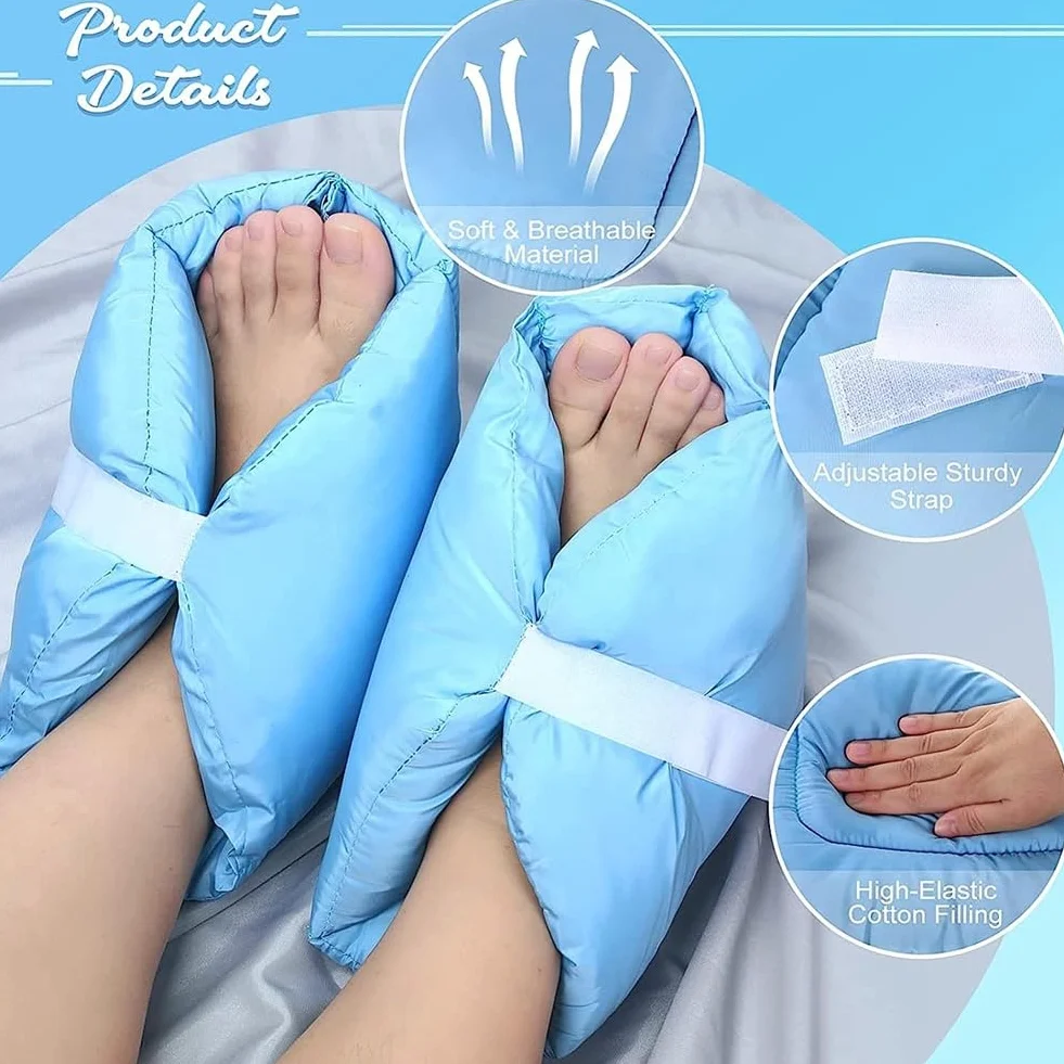 Almohadillas protectoras para talón y botas, alivio del dolor de lesiones y úlceras