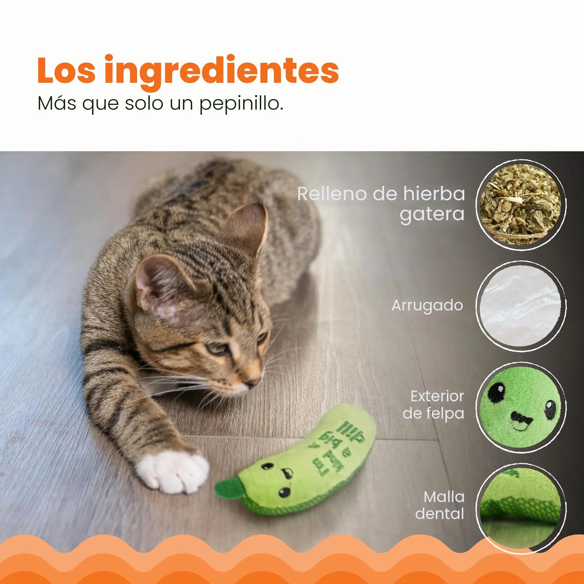 Petstages Juguete Dental crujiente para Gatos con Hierba gatera