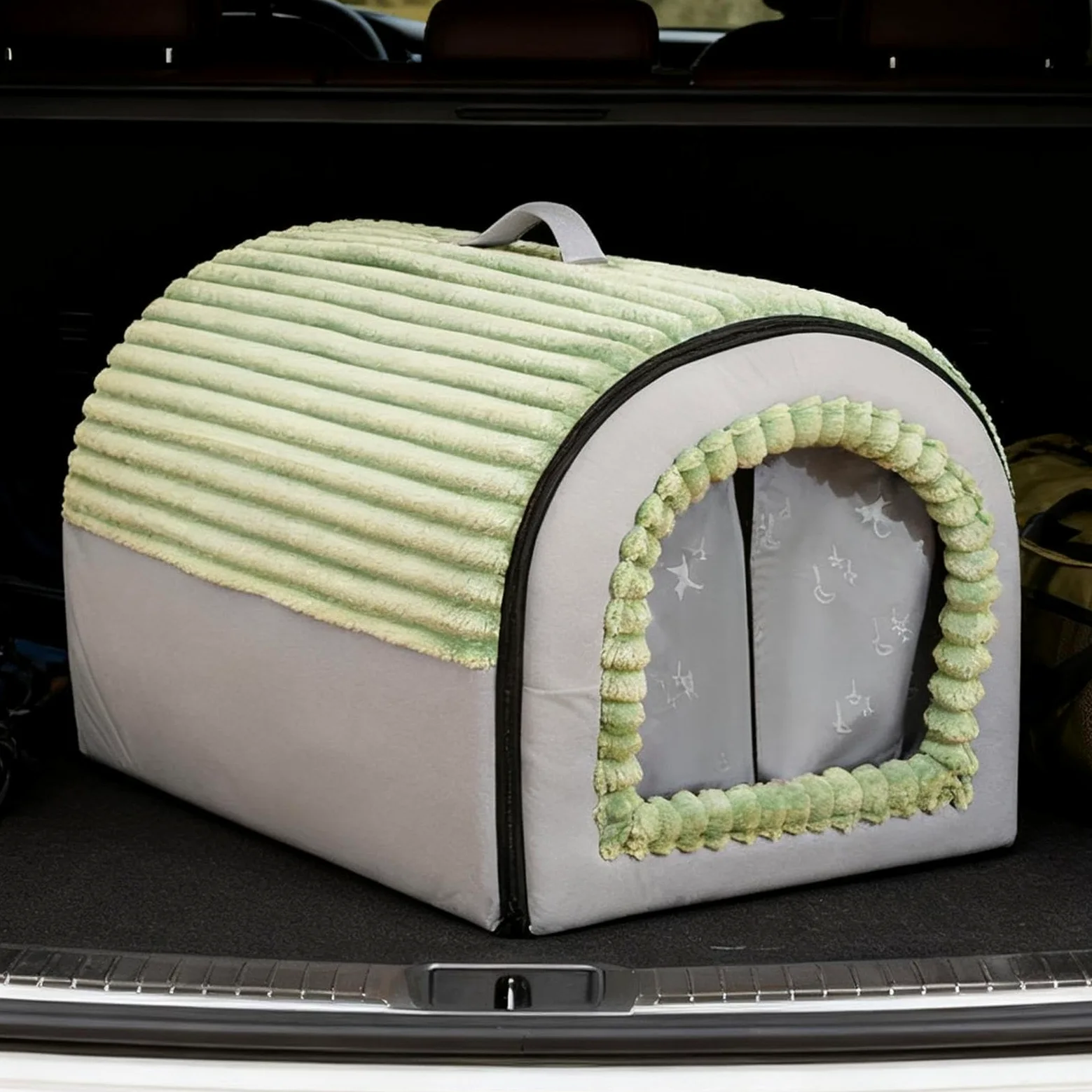 Cama Cueva Para Gatos Casa Desmontable | Cueva Para Gatos Lavable Con Diseño De Casa Y Tienda Para Cachorros Y Animales Pequeños En El Hogar, La Sala De Estar, El