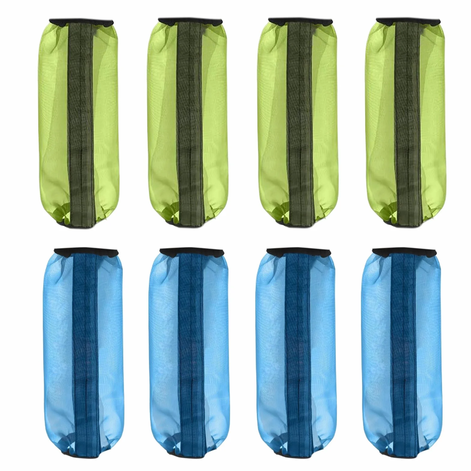 4 Piezas De Botas Contra Moscas Para Caballos, Diseño De Flujo De Aire Transpirable, 40x33x0,5 Cm, ​​Leggings De Botas Para Moscas Para Caballos De Malla, Calcetines Para Piernas Equinas, Protección C