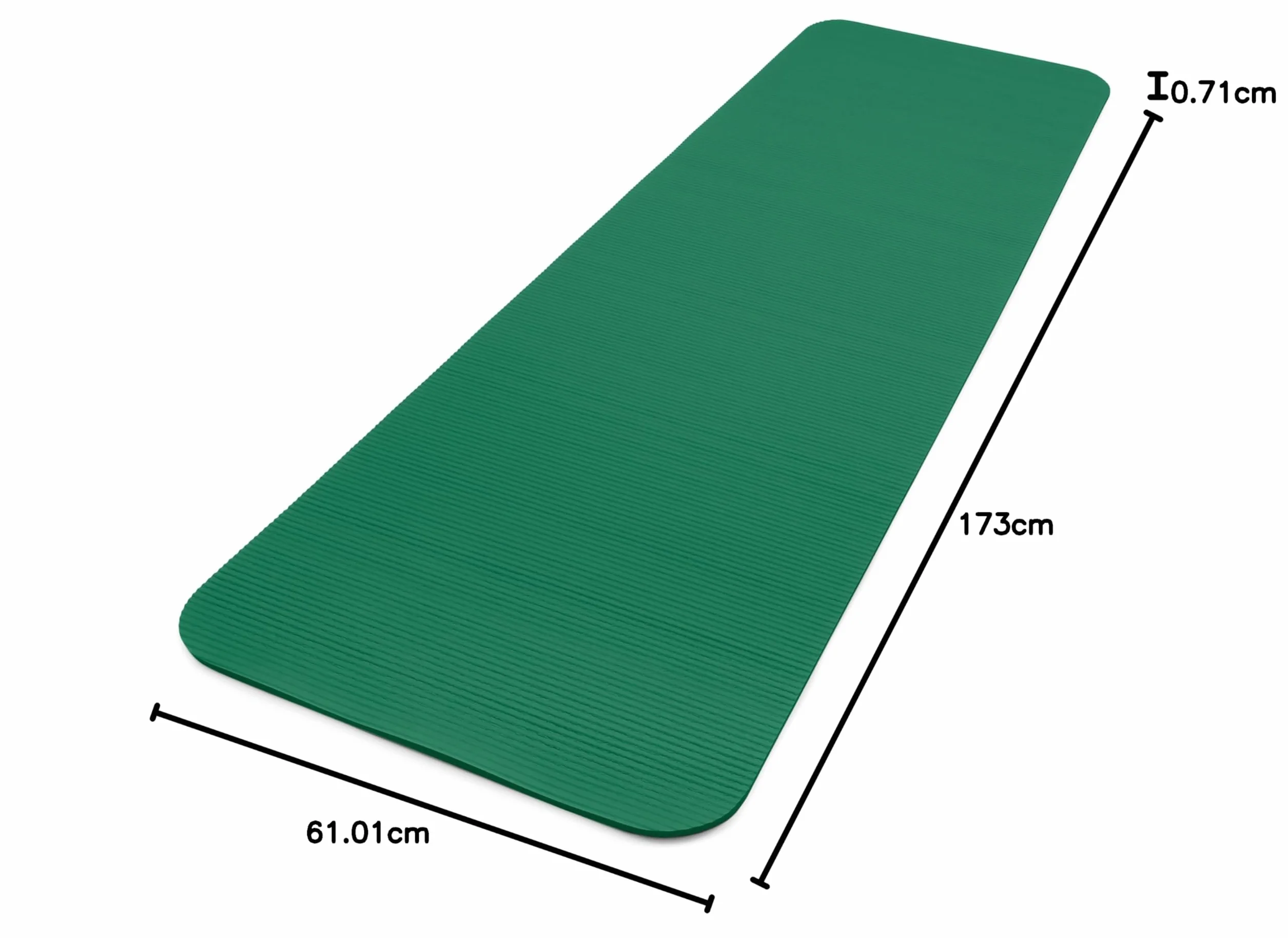 Adidas Alfombrilla Fitness 10mm Verde Oscuro