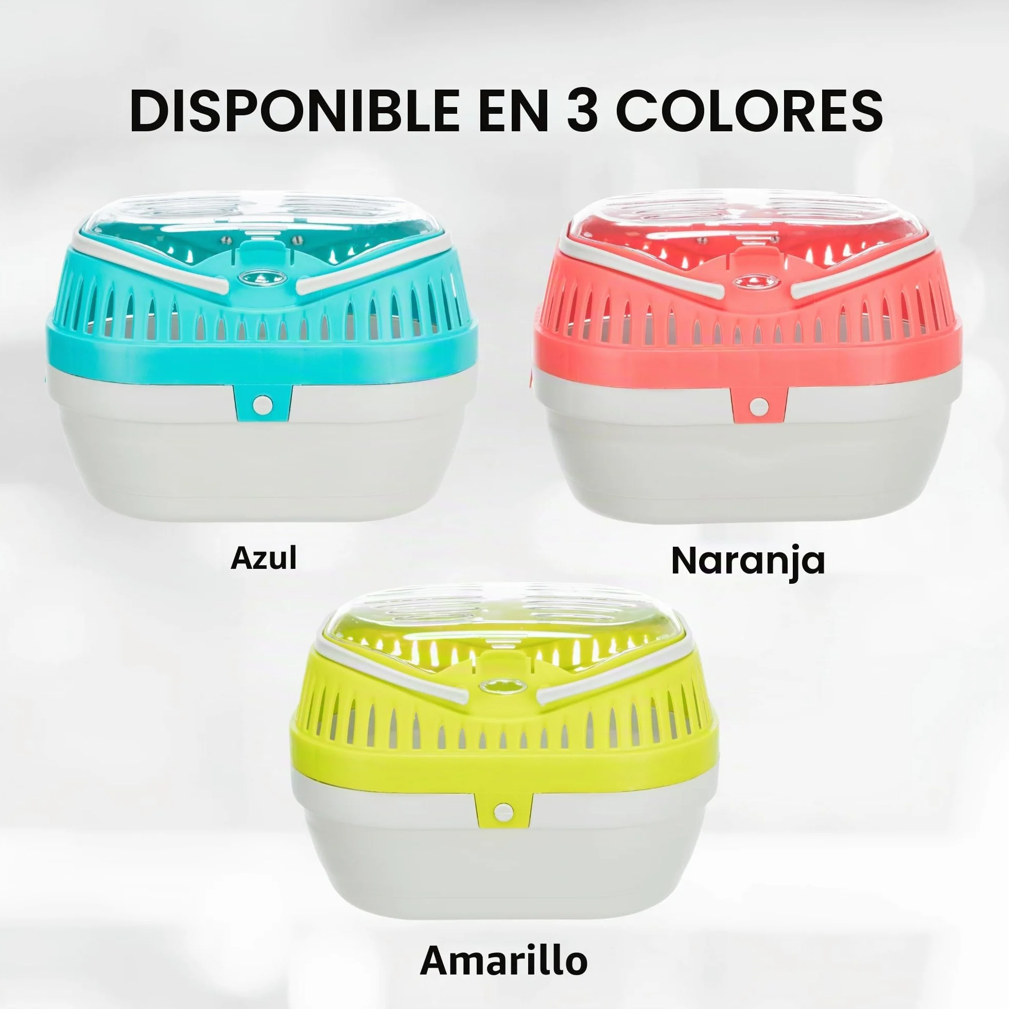 TRIXIE Transportín Pico para Pequeños Mamíferos (ratones y hámsteres), Colores Surtidos, 1 unidad