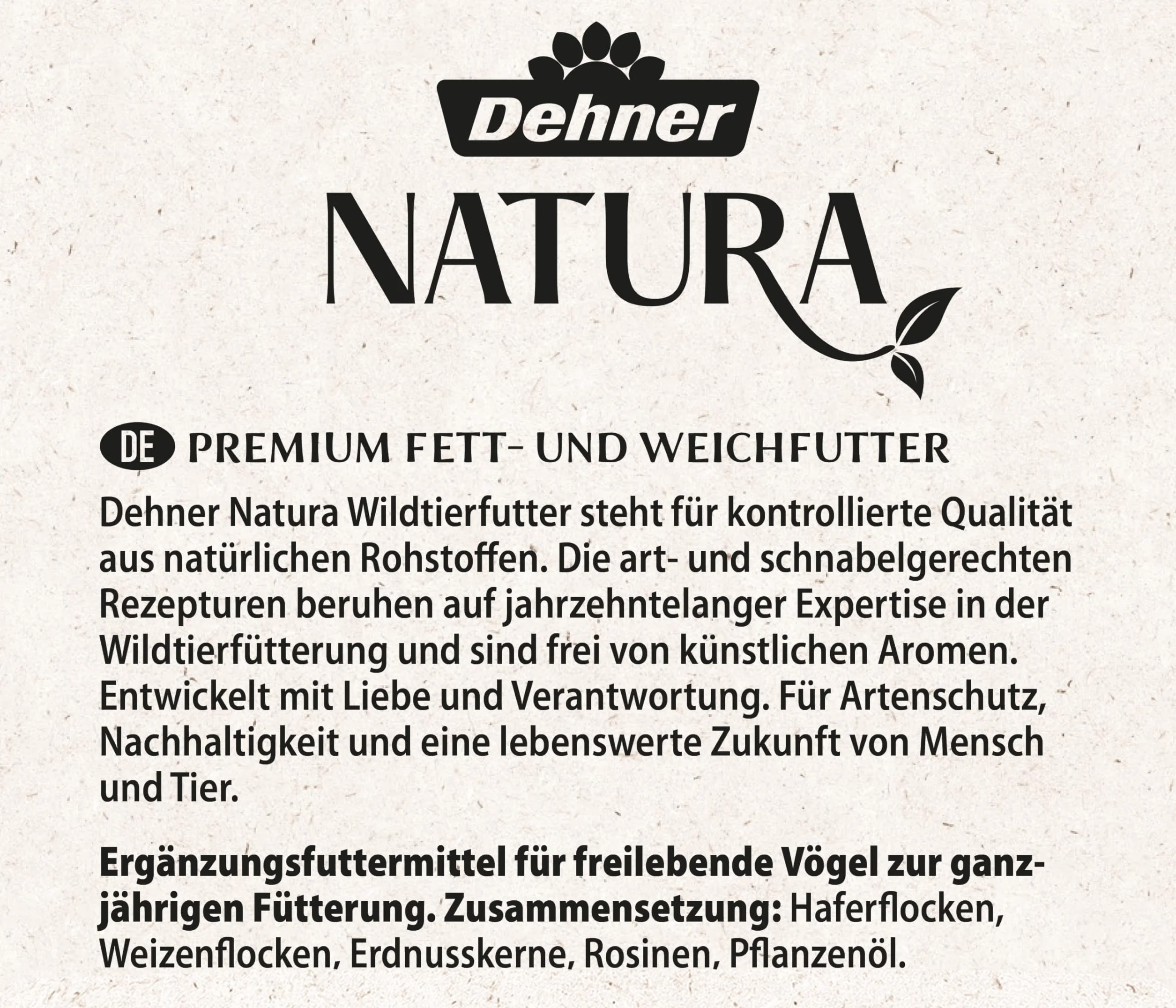 Dehner Natura Premium - Comida para Aves Silvestres (5 kg)