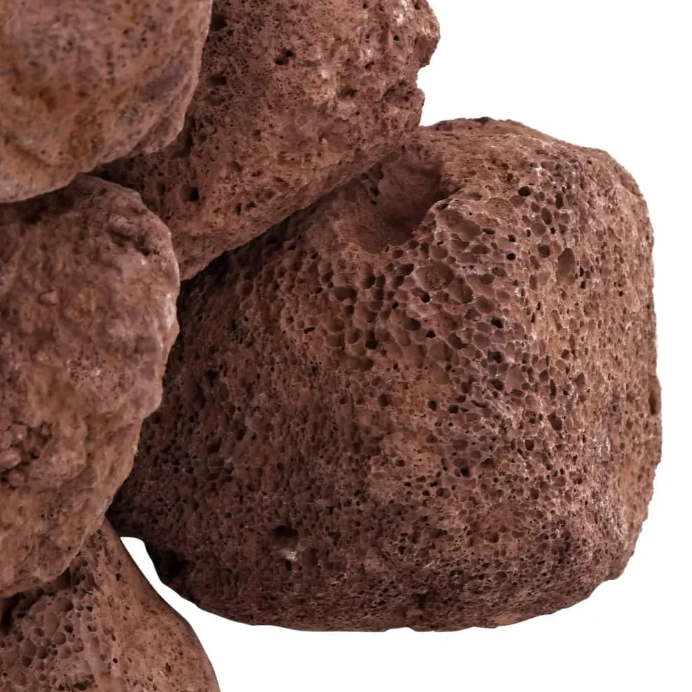 Genérico Rocas volcánicas Rojas 25 kg 10-30 cm,Producto para Mascotas y Animales,Productos para Mascotas,Productos para Peces,Decoración de acuarios-155324
