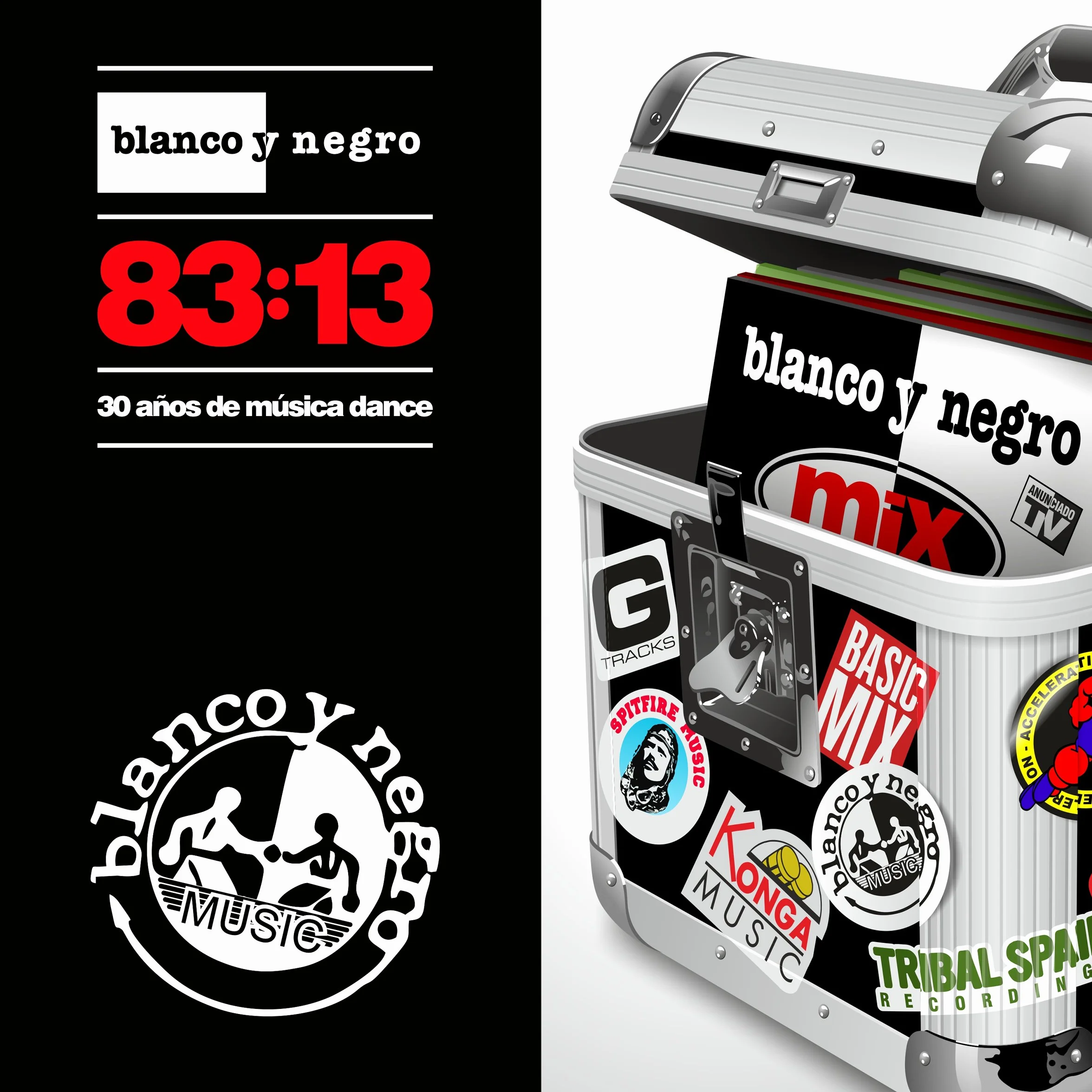 Blanco y negro 30 años de música Dance 1983-2016