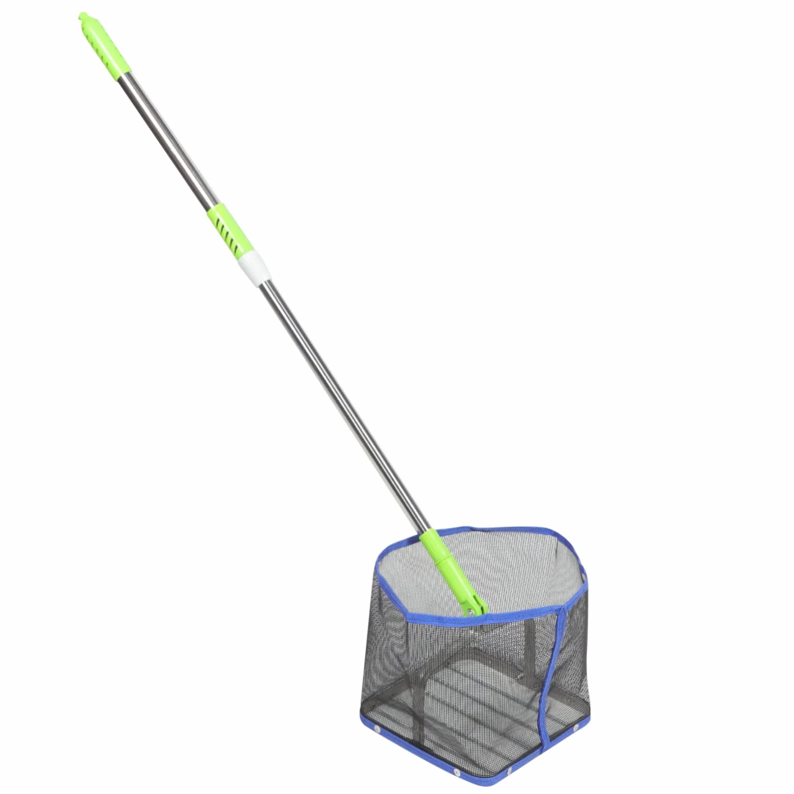 VANZACK Recolector de Pelotas de Tenis de Mesa Red con Mango Largo de Acero Inoxidable