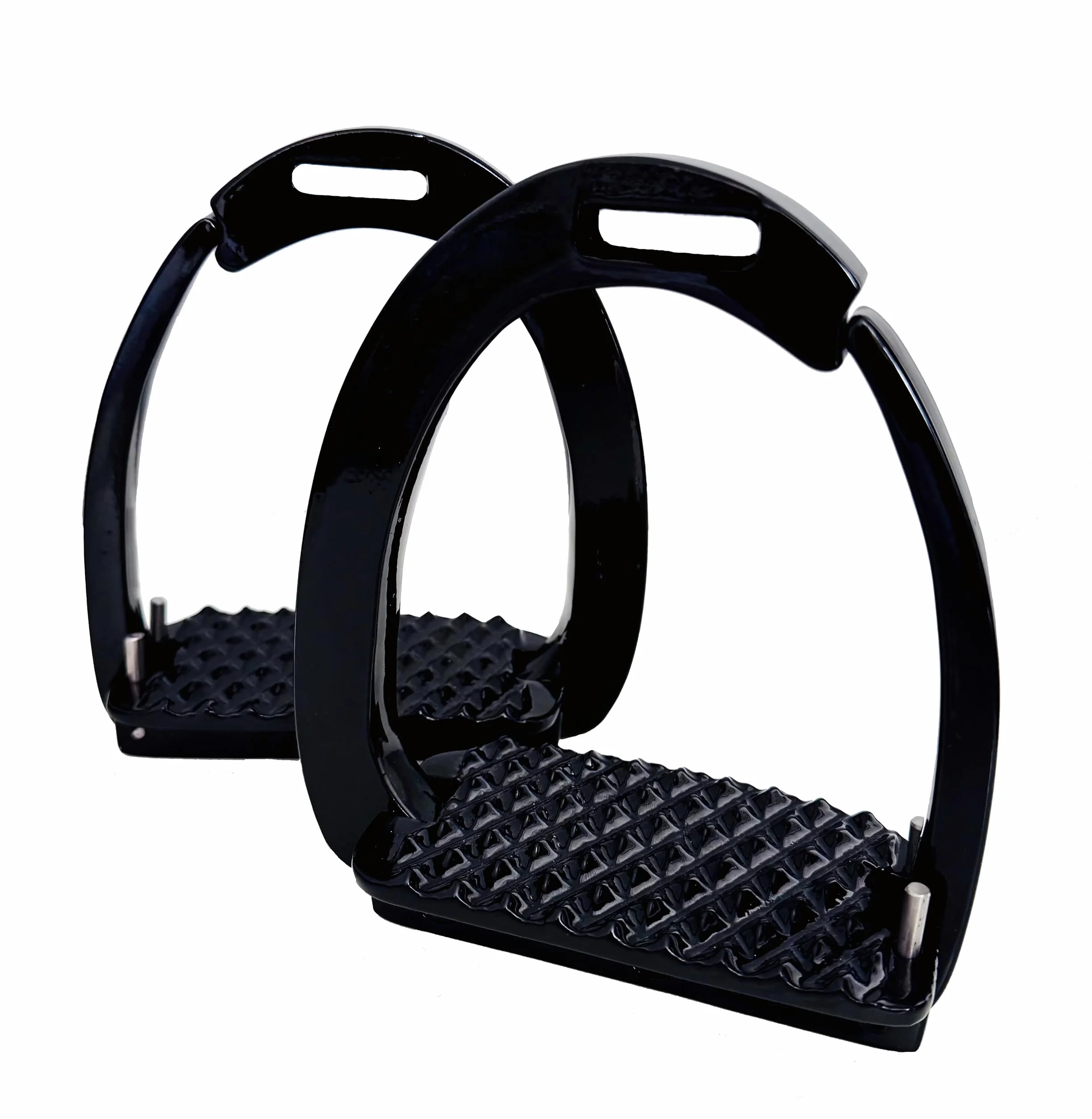 EXTREME Estribo de seguridad – Quick Release – Aluminio – Antideslizante – Para Adultos (Negro)