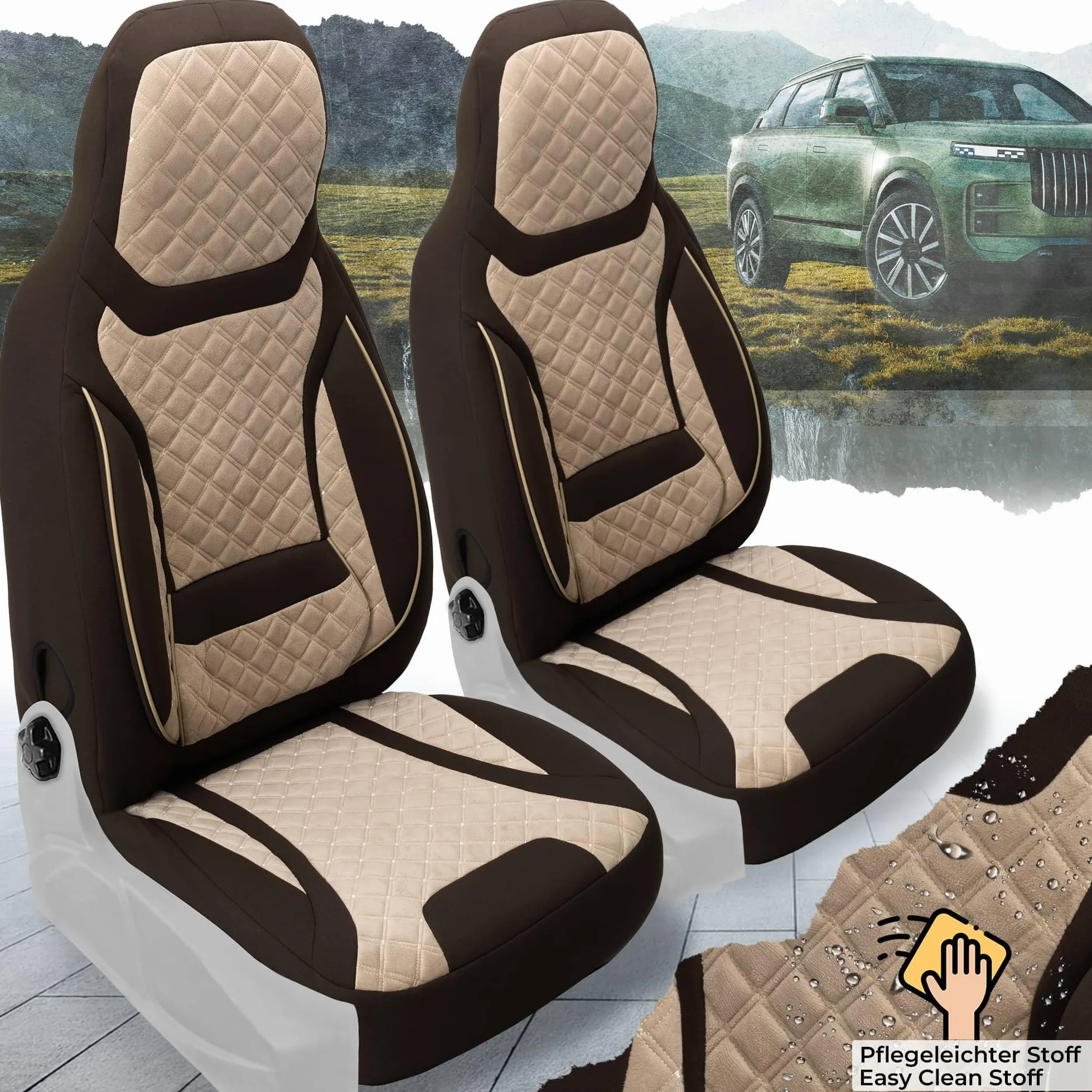 BREMER SITZBEZÜGE Fundas Protectoras a Medida para Land Rover Range Rover Sport 2 T2