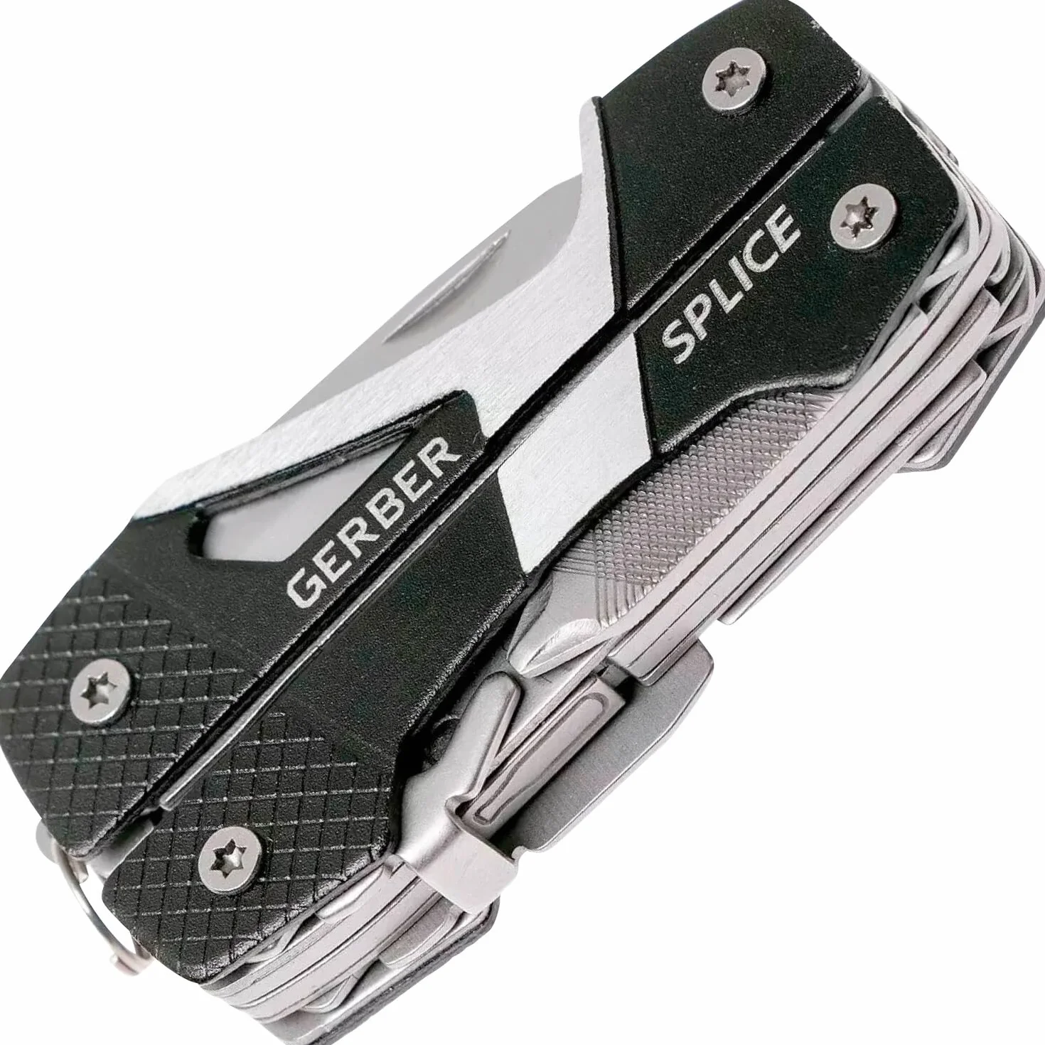 Fiskars Multiherramienta de bolsillo Splice Negro