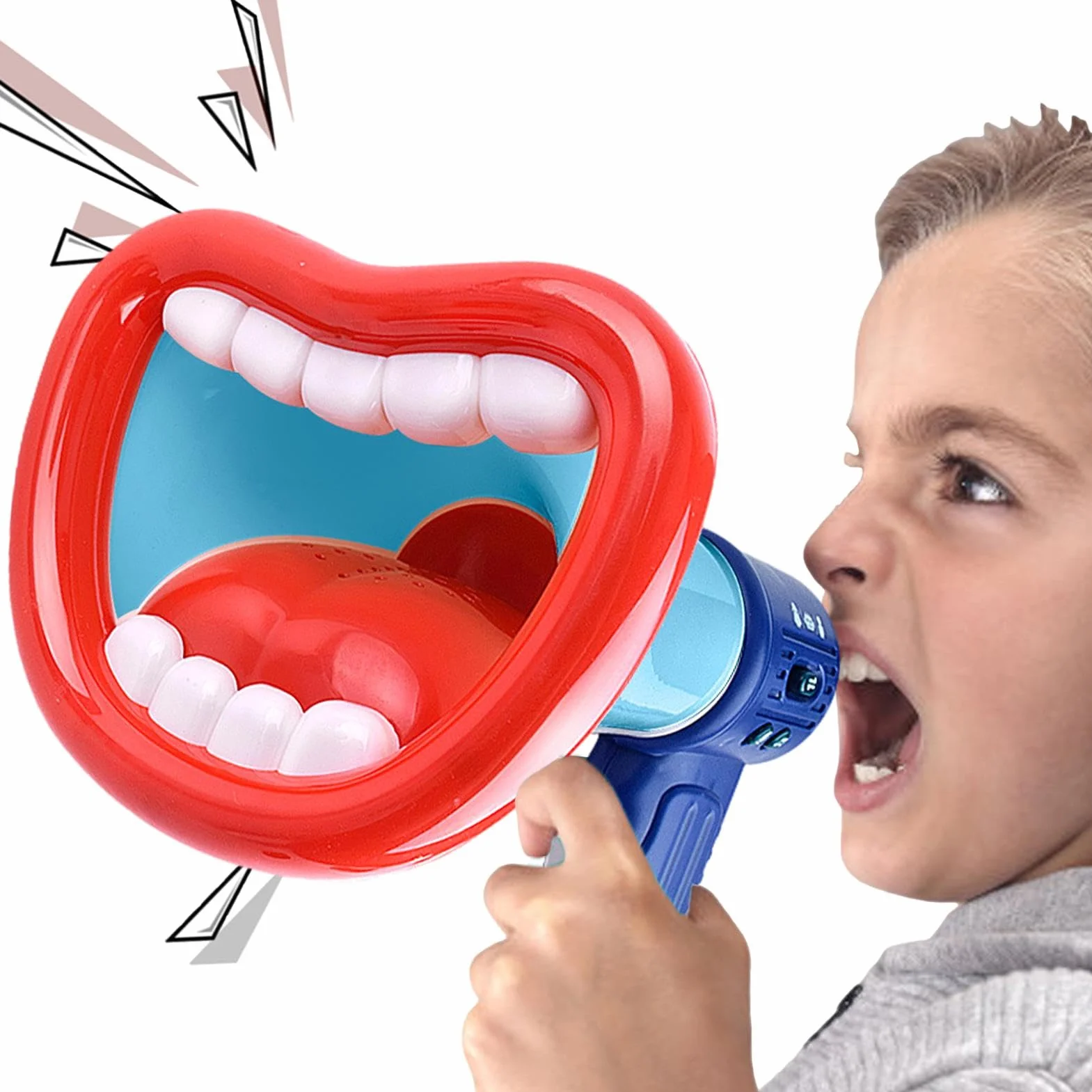 Horn Loud Speaker Voice Changing Speaker Kids Funny Toys Small Megaphone Record Play Portable Handheld Mic