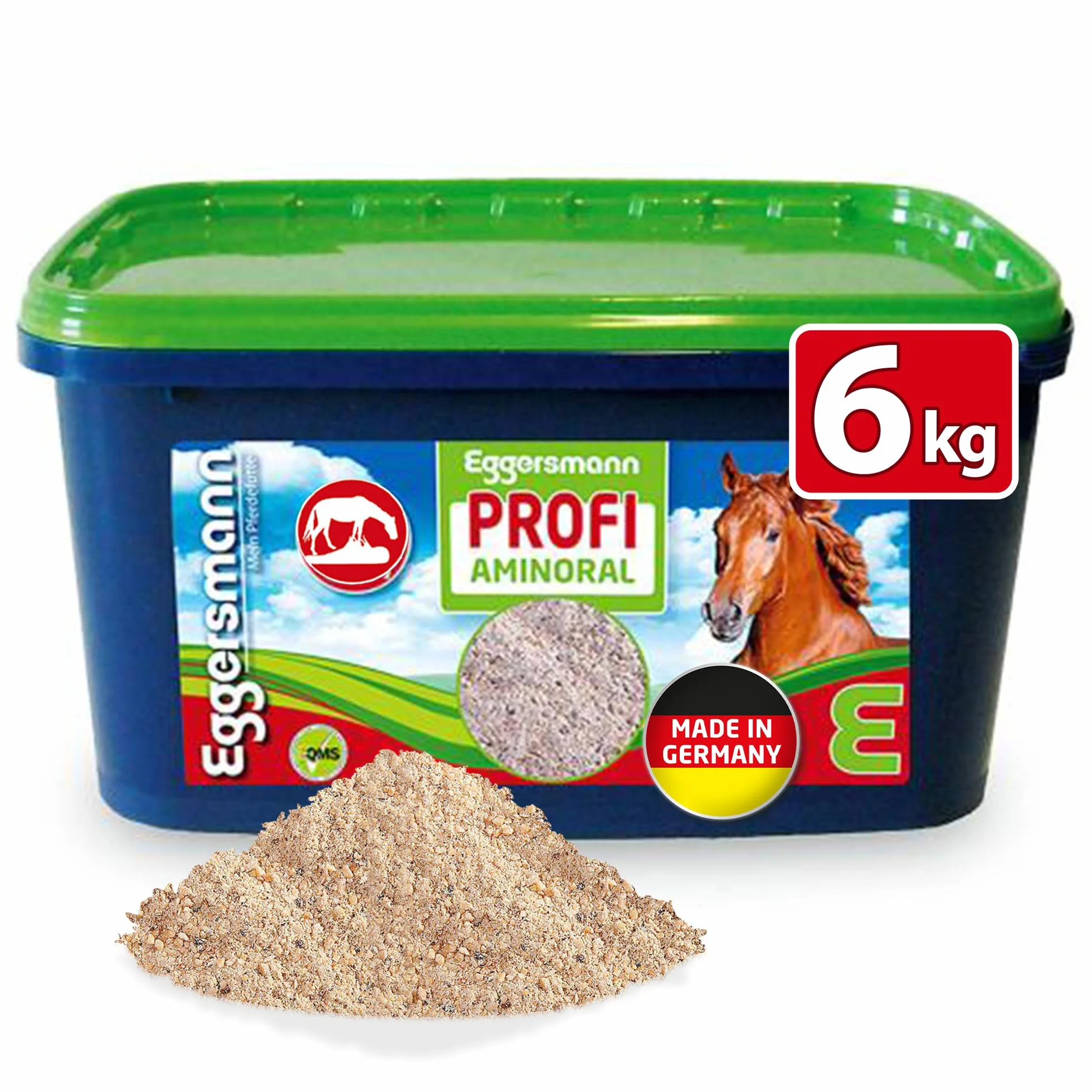 Forro Complemento para una Suelta y elástico Musculatura, Eggers Muñeco aminoral para Caballos, 1 Unidades (1 x 6 kg)