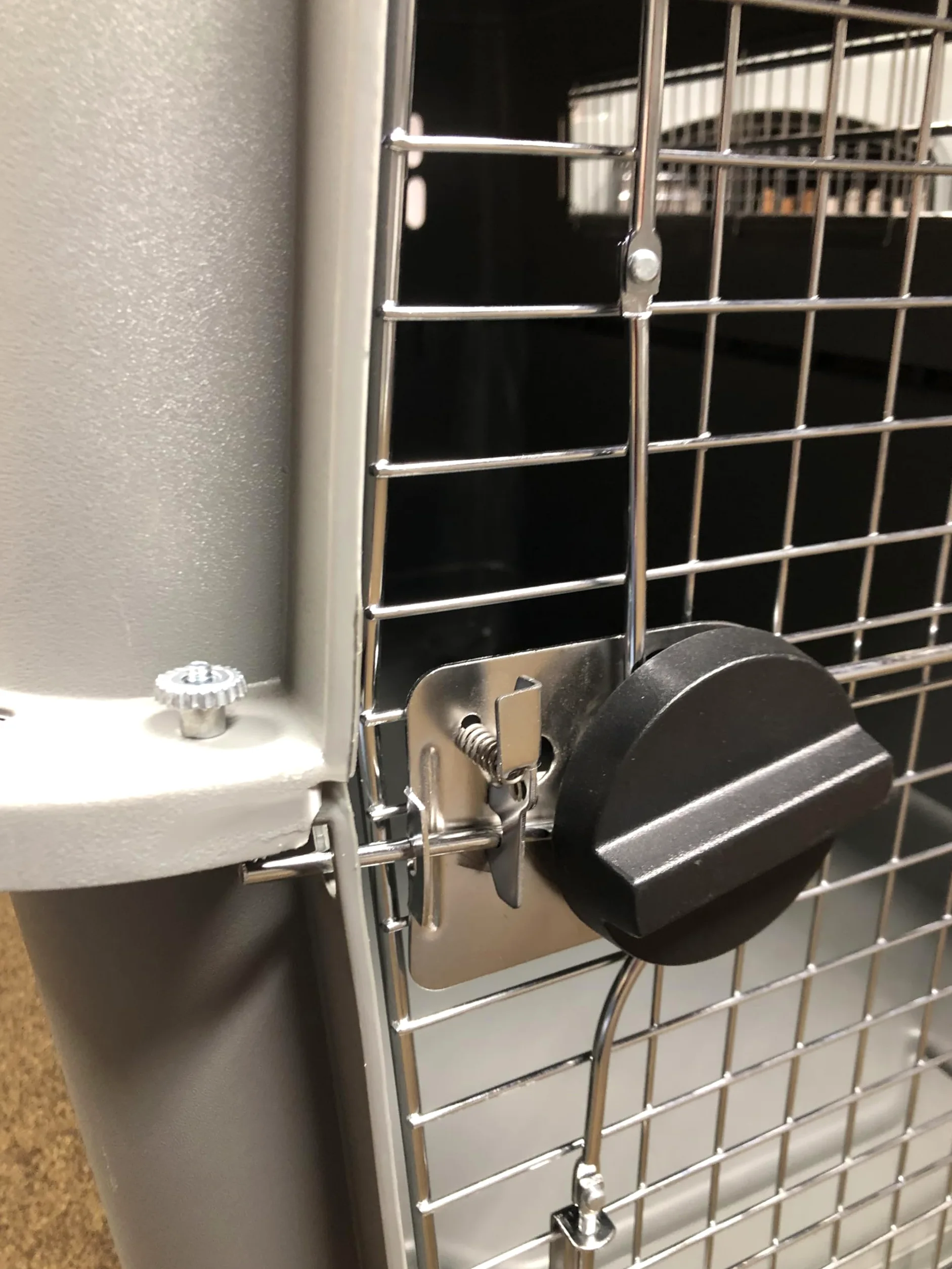 Pet carrier Metal cierres tuercas tornillos