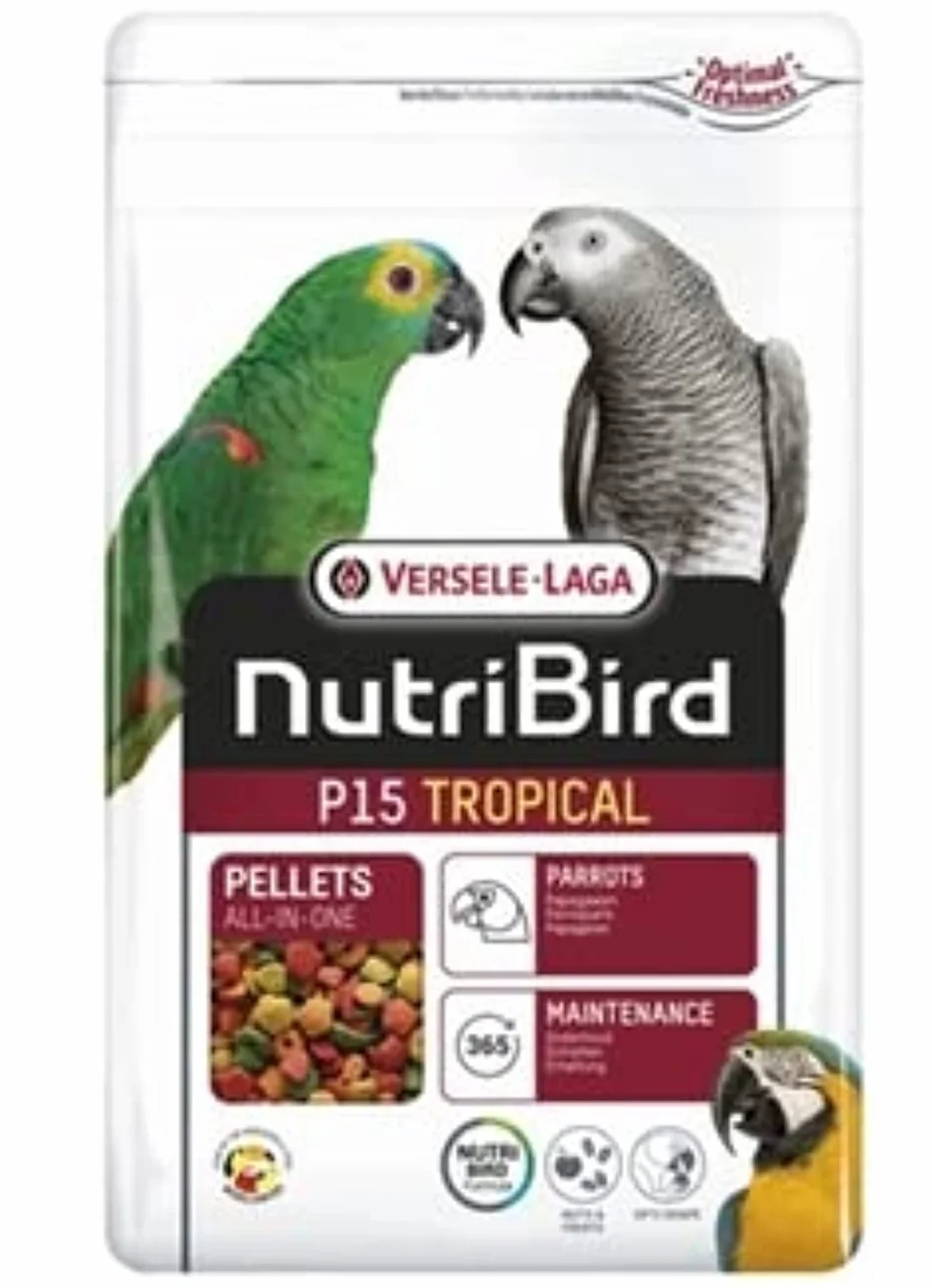 Versele-laga Comida para pájaros Versele laga NUTRIBIRD P15 Tropical - AL NUTRIBIRD P15 Tropical 1K