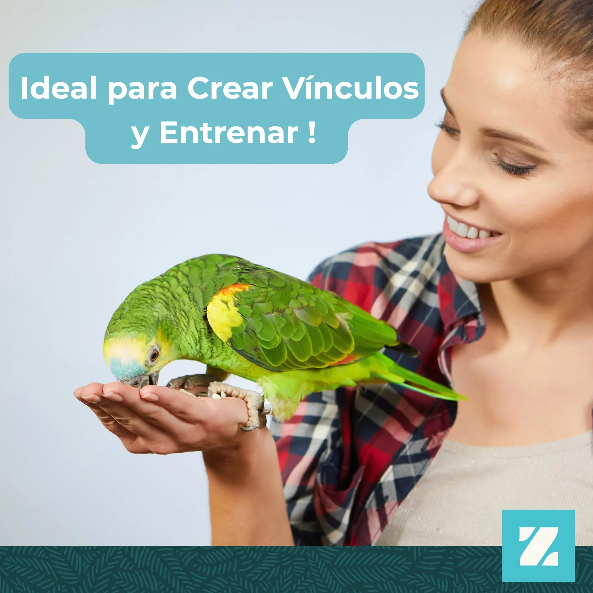 Zupreem Essentials Alimento para Aves de Compañía - Ingredientes Naturales - Pienso para Pájaros Indicado para Agapornis, Cacatúas NINFA, Cotorras Argentinas y Otros Pájaros Medianos - 1 kg
