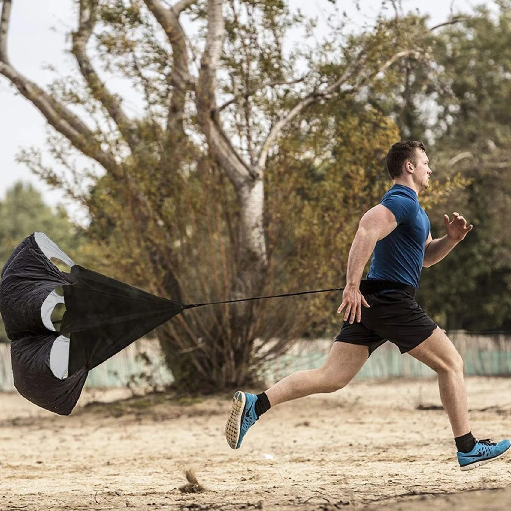 Physport de 56 pulgadas paracaídas de resistencia para entrenamiento de velocidad