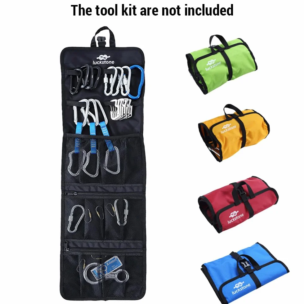 Bolsa de almacenamiento colgante para escalada Quickdraw