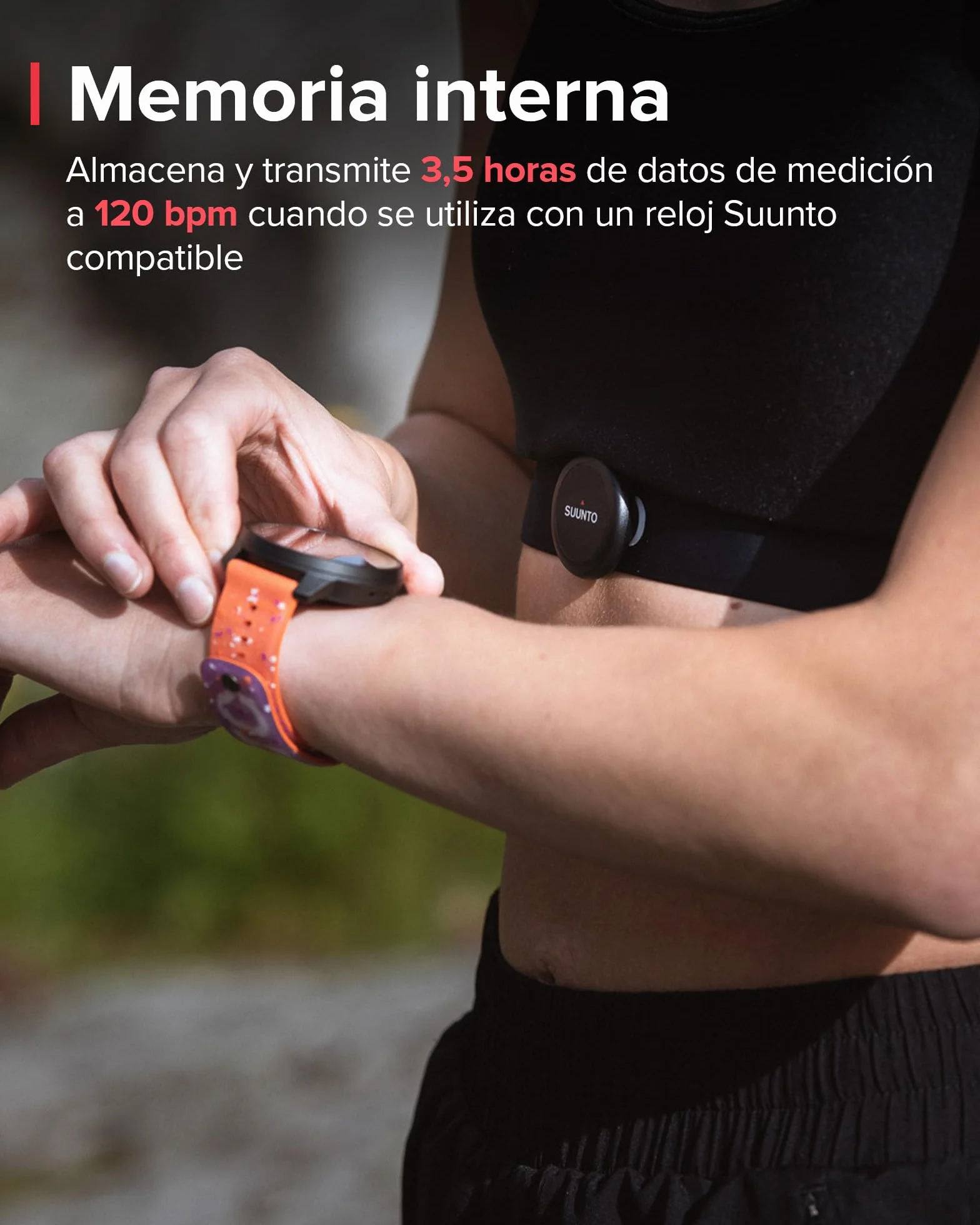 Suunto Smart Heart Rate Belt Black M