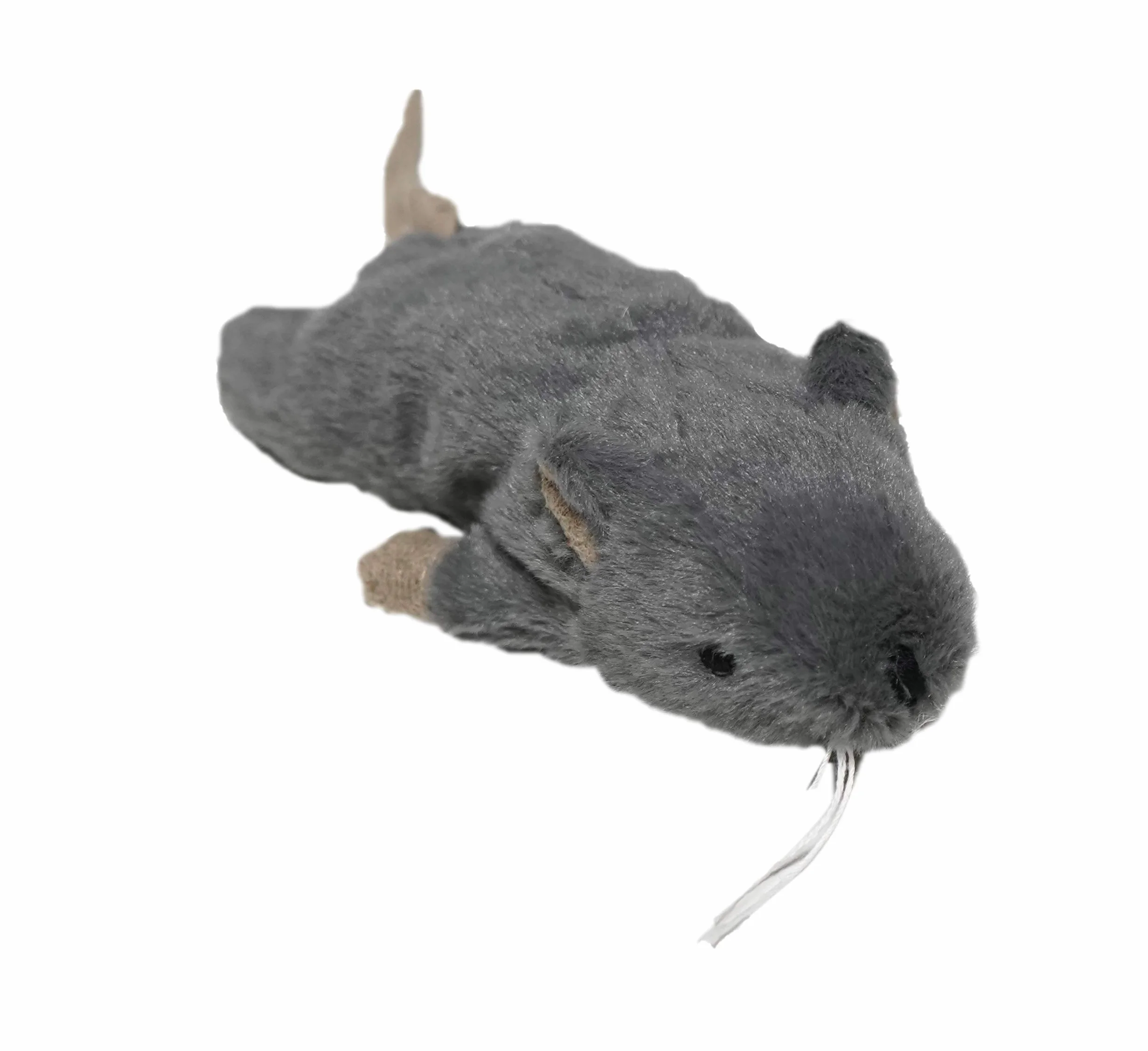 Tyrol | Juguete de Peluche en forma de Raton Gigante | Juguetes para Gatos Hechos de Papel Crinkle y Catnip| Ayuda al Desarrollo Físico y Mental del Gato | Tamaño de 20 cm | 1 unidad Gatos Accesorios