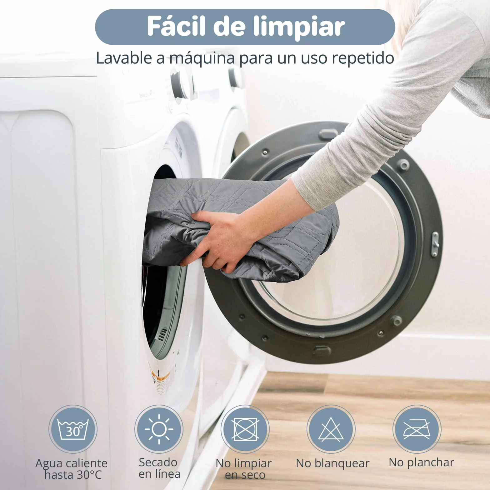 Funda Impermeable para Sofá, Funda para Cama, Funda para Mascotas, Sofá, Funda para Muebles de Sofá, Lavable a Máquina, Apta para Perros, Gatos, 76x190cm