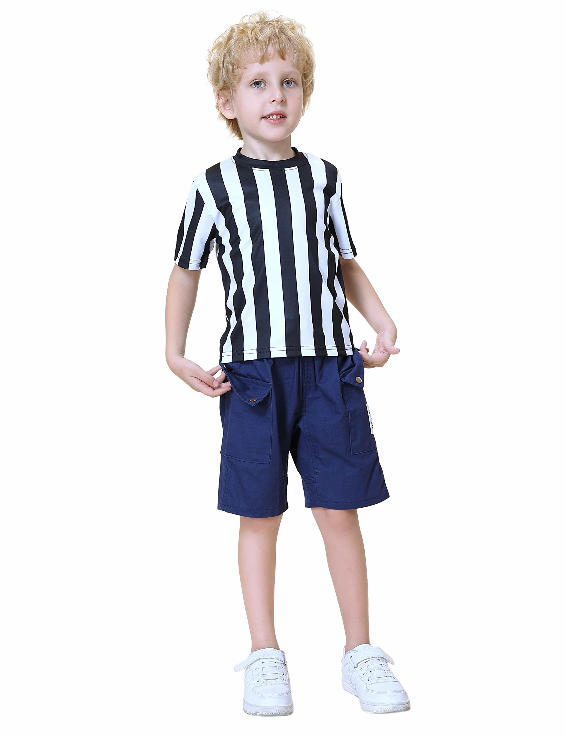 TopTie Camiseta de árbitro niños diseño cordón