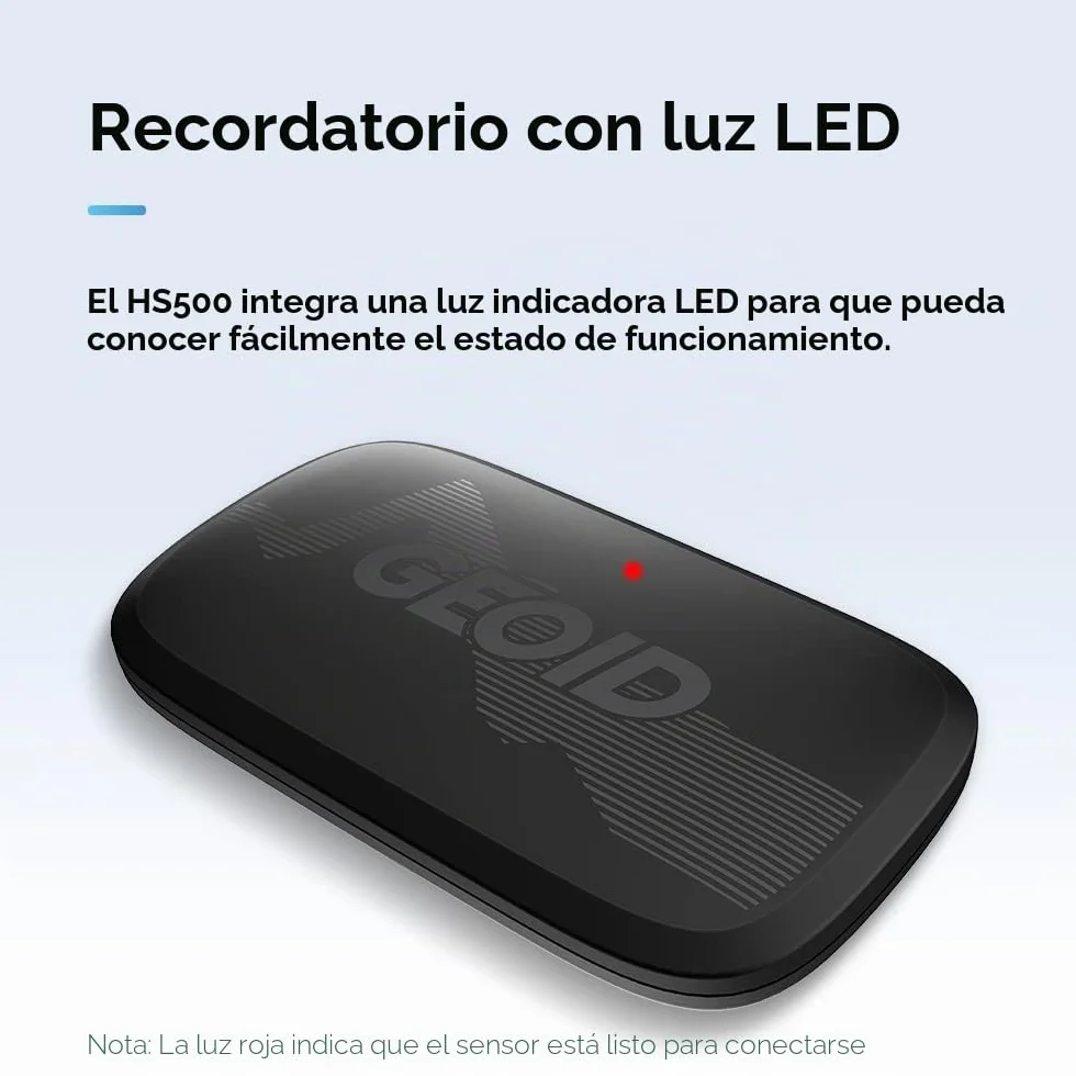 Wahoo GEOID HS500 Pulsómetro Correa de Pecho Bluetooth 4.2 Ant+ IP67 Impermeable
