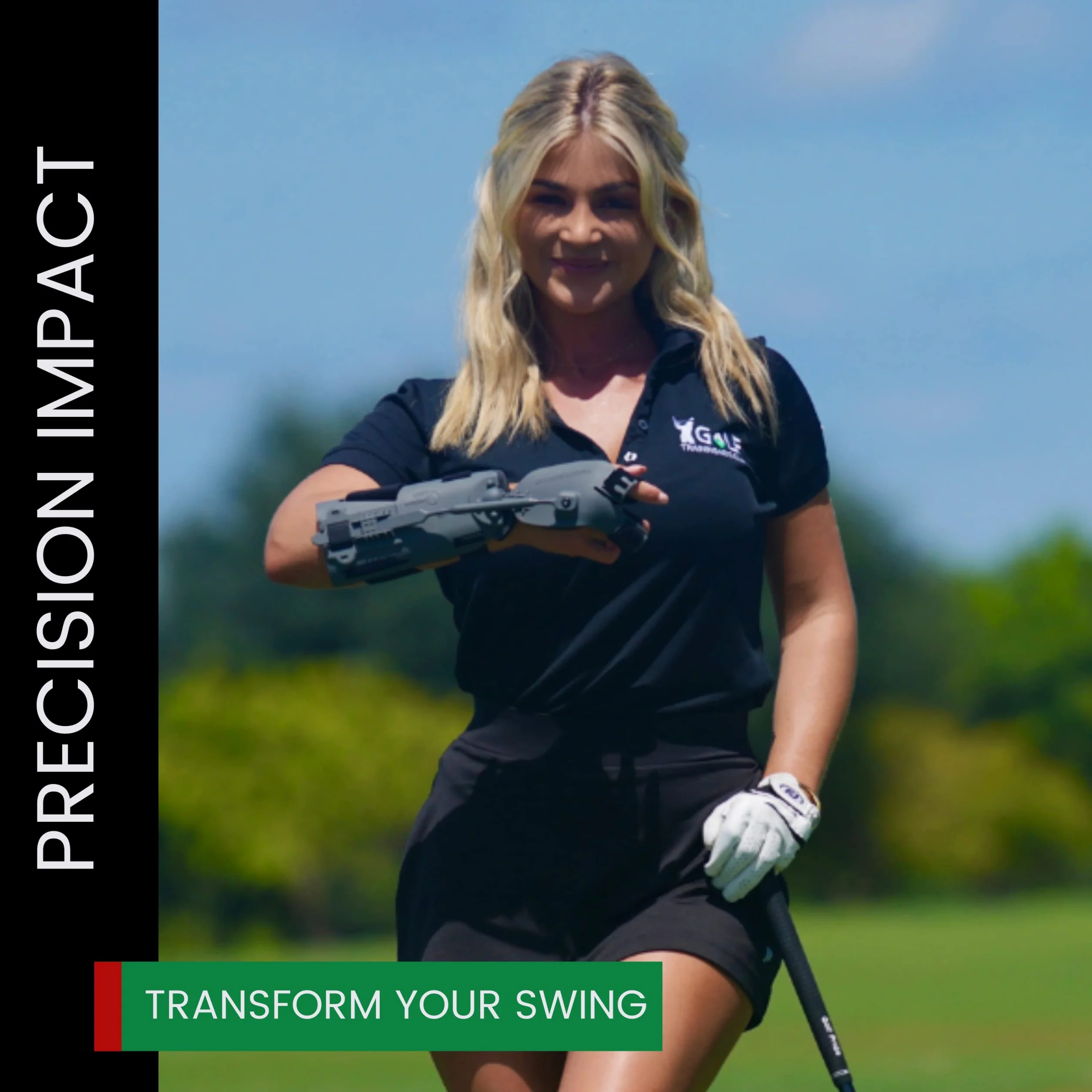 Precision Impact Golf Pure Swing Trainer - Ayuda de Entrenamiento