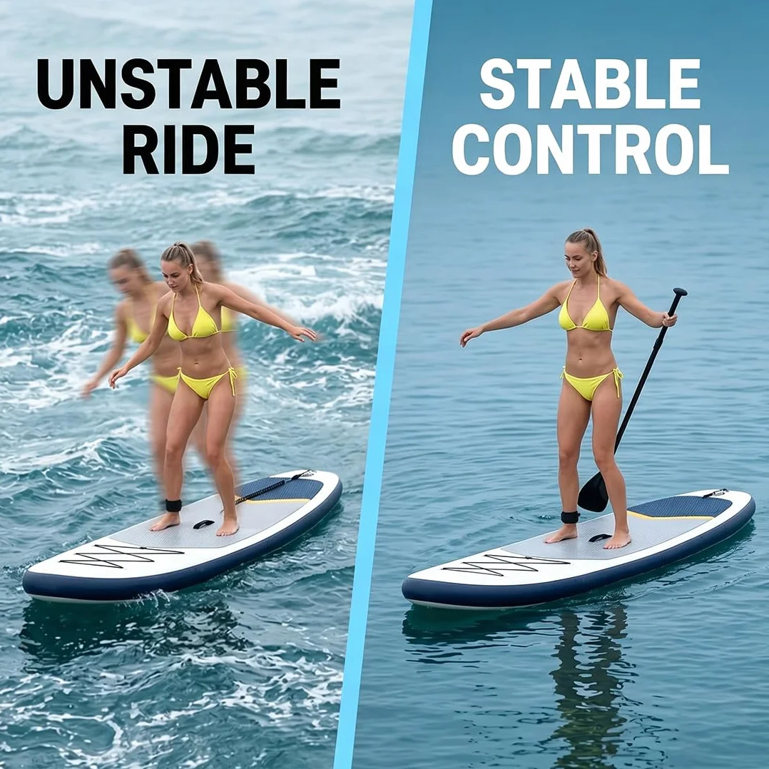 Universal Removable Surfboard Fin, Reforzado Quilla Surf Accesorios para Longboard Paddle Board Inflable