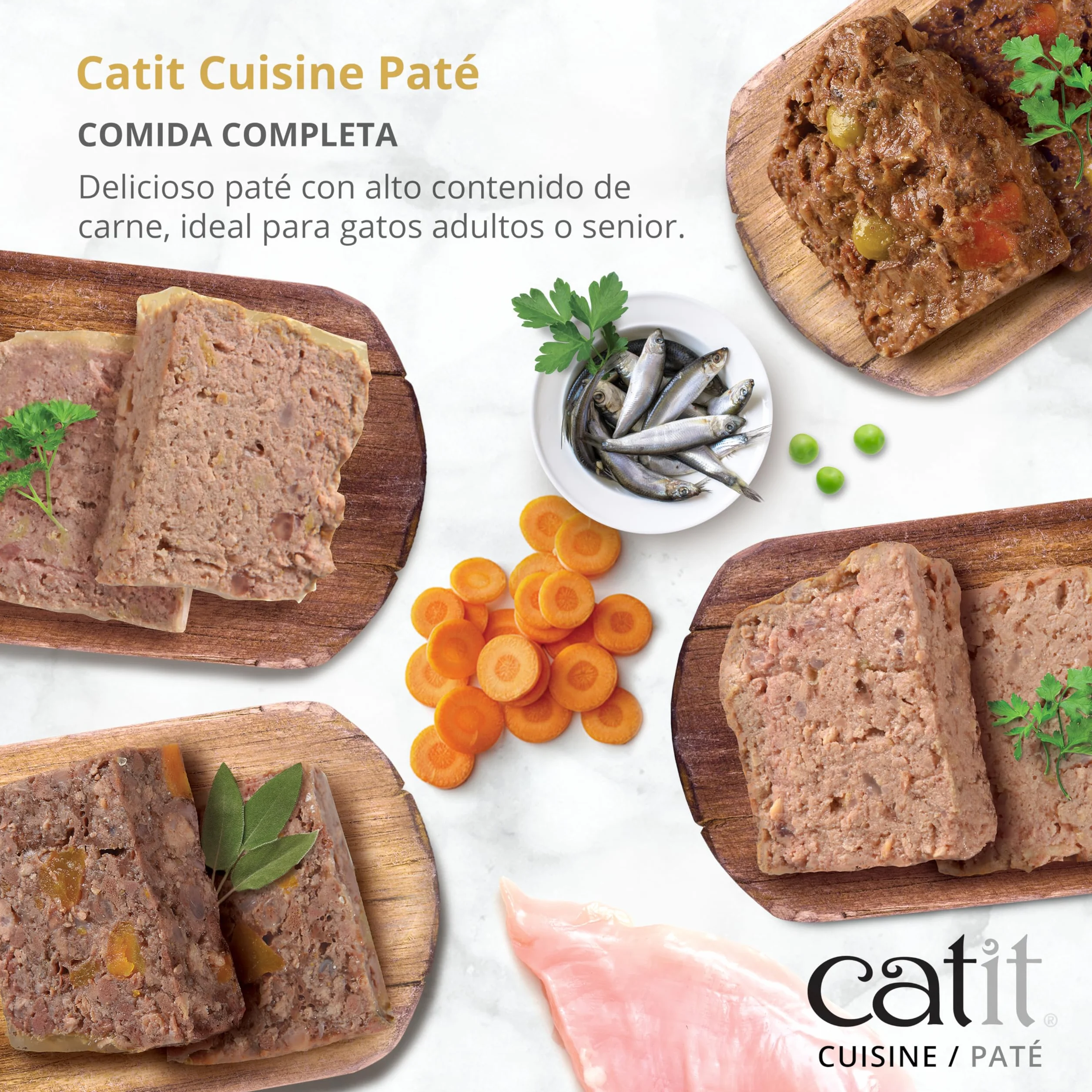 Catit Cuisine Paté, Atún con Sardinas