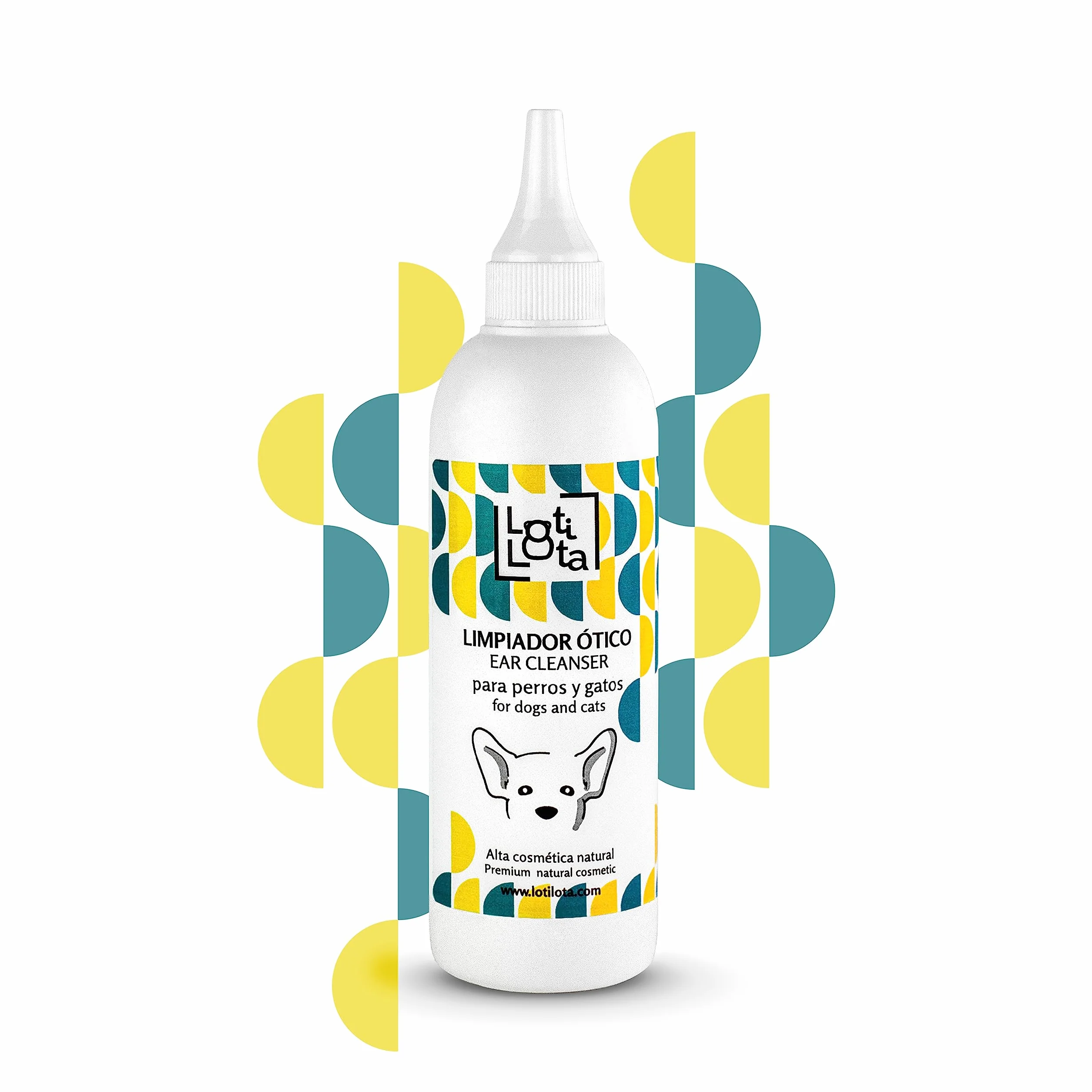 Limpiador para Orejas/Oídos de Perros Y Gatos - 125 ML - Prevención Otitis - Vegano