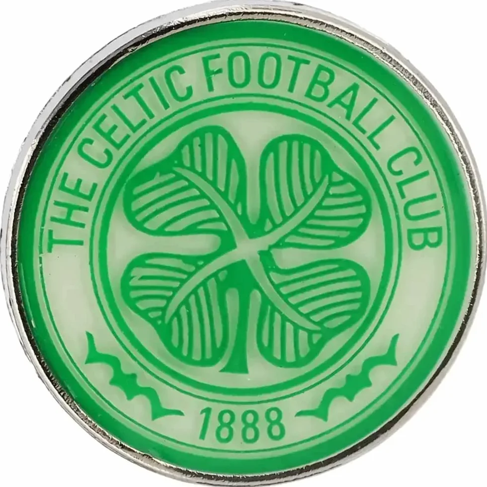 Celtic FC Metal Pin Badge Official Crest Logo Emblem