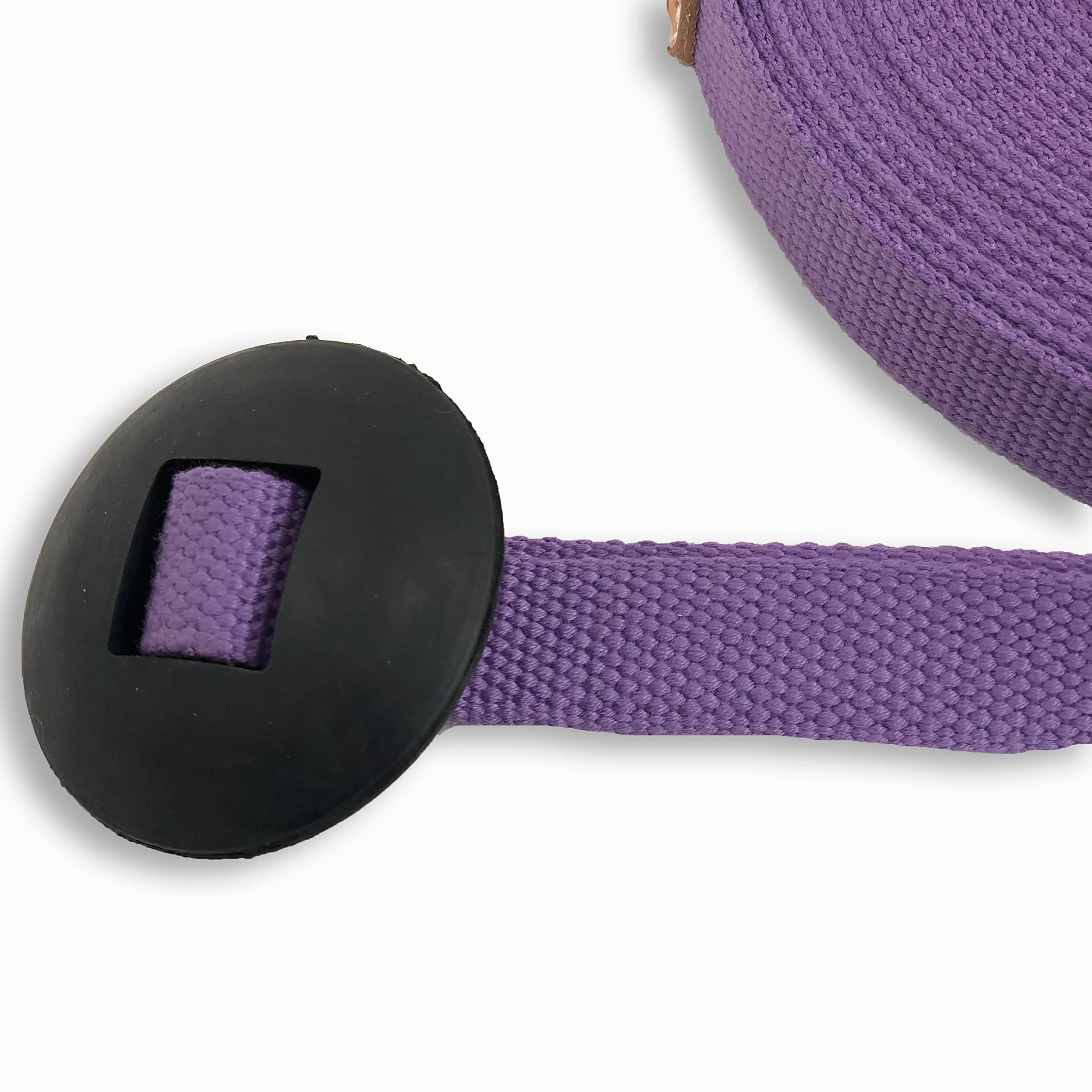Southwest Equine - Almuerzo de algodón plano con cierre de perno y tope de goma, 89 cm, 35', Lavanda