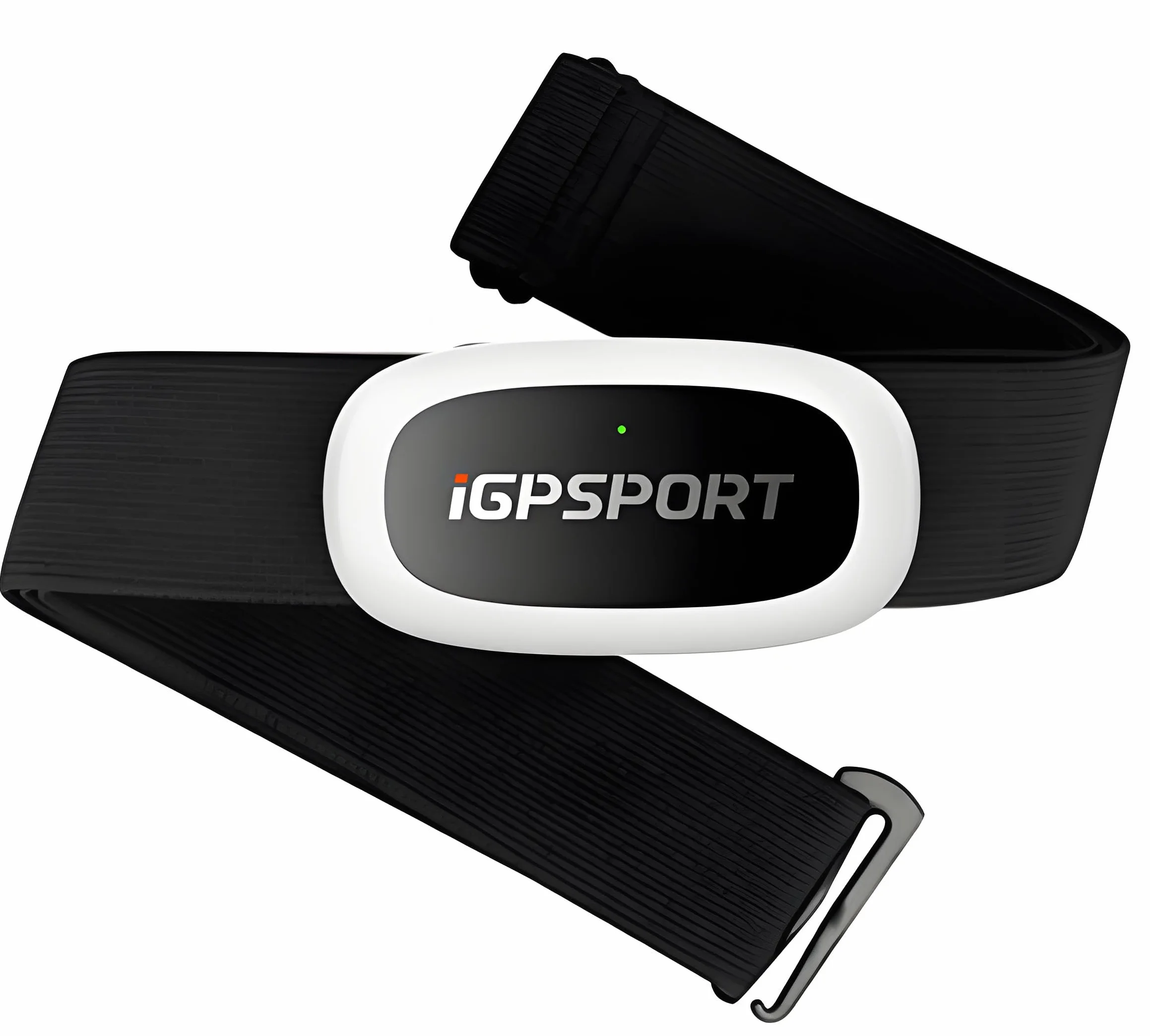 iGPSPORT Monitor de Ritmo cardíaco Bluetooth Ant+ Correa de Pecho Negro