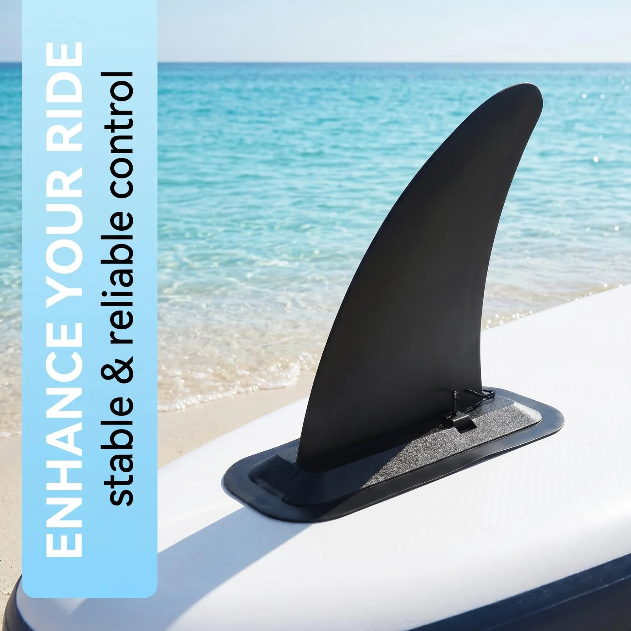 Universal Removable Surfboard Fin, Reforzado Quilla Surf Accesorios para Longboard Paddle Board Inflable