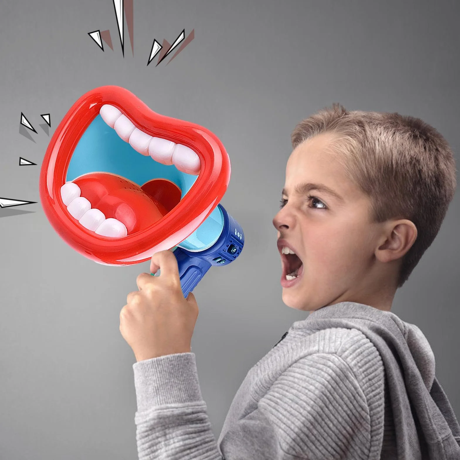Horn Loud Speaker Voice Changing Speaker Kids Funny Toys Small Megaphone Record Play Portable Handheld Mic