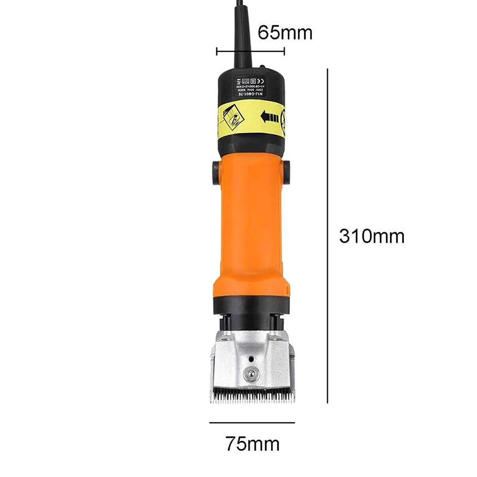 Profesional Maquina de Esquilar para Caballo, Esquiladora Caballos 690W & 6 Velocidades Ajustables Eléctrica Maquinilla Cortapelos para Animales de Granja Grandes, Cuidado del Caballo