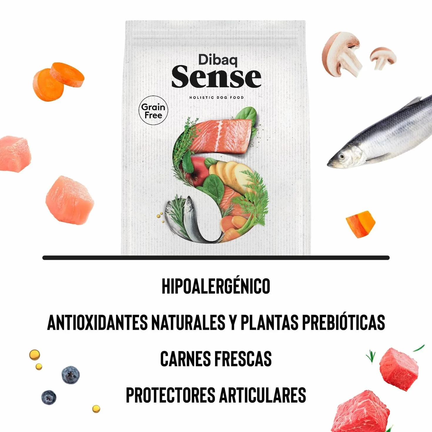 Dibaq Sense Grain Free Esterilizado, 1.5 kg