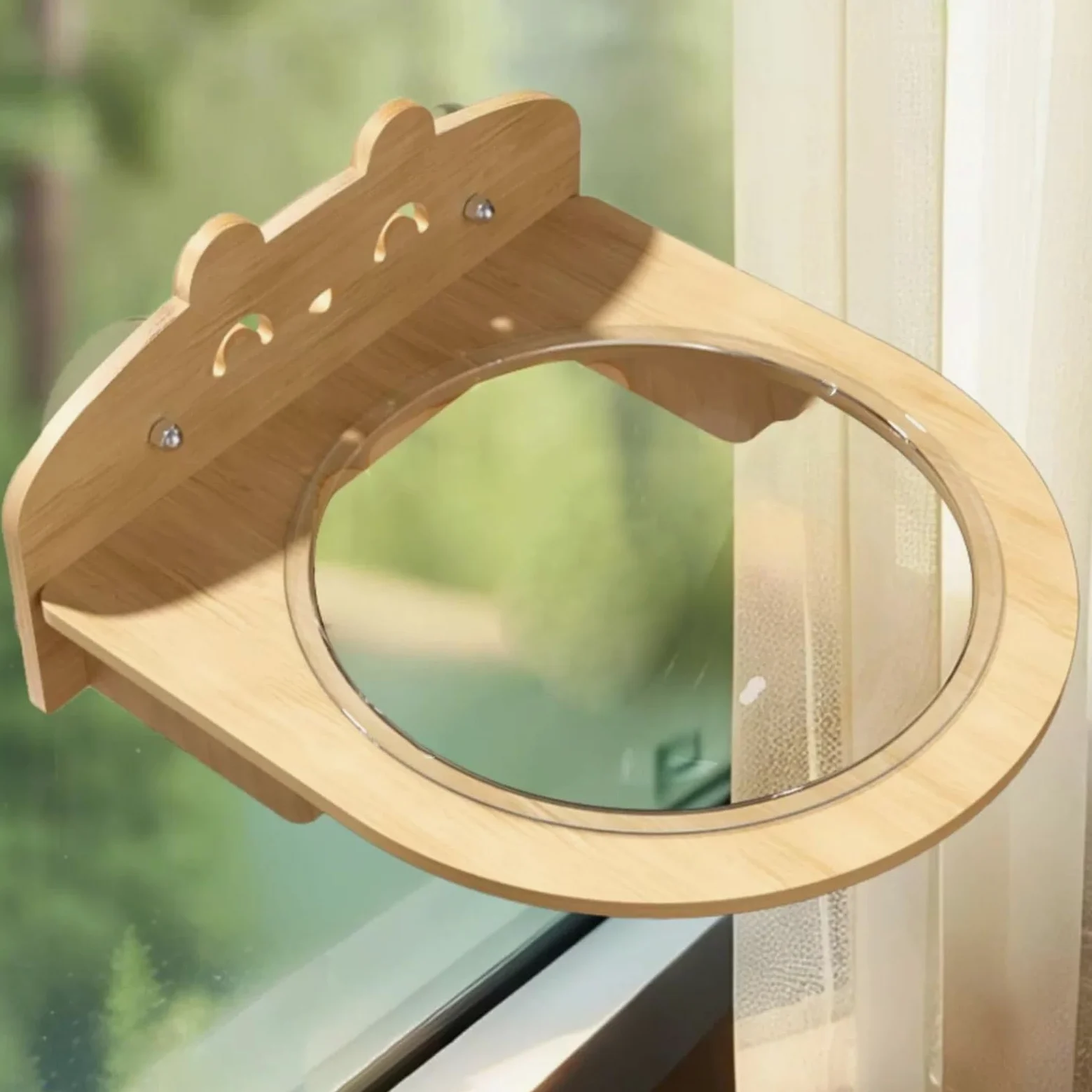 Hamaca Ventana para Gatos Escalada, Baño de Sol, Siesta, Descanso | Hamaca para gatos con ventosas de pared Para Apartamento Pequeño, Balcones, Hogar, Oficinas, Estudio Y Salones