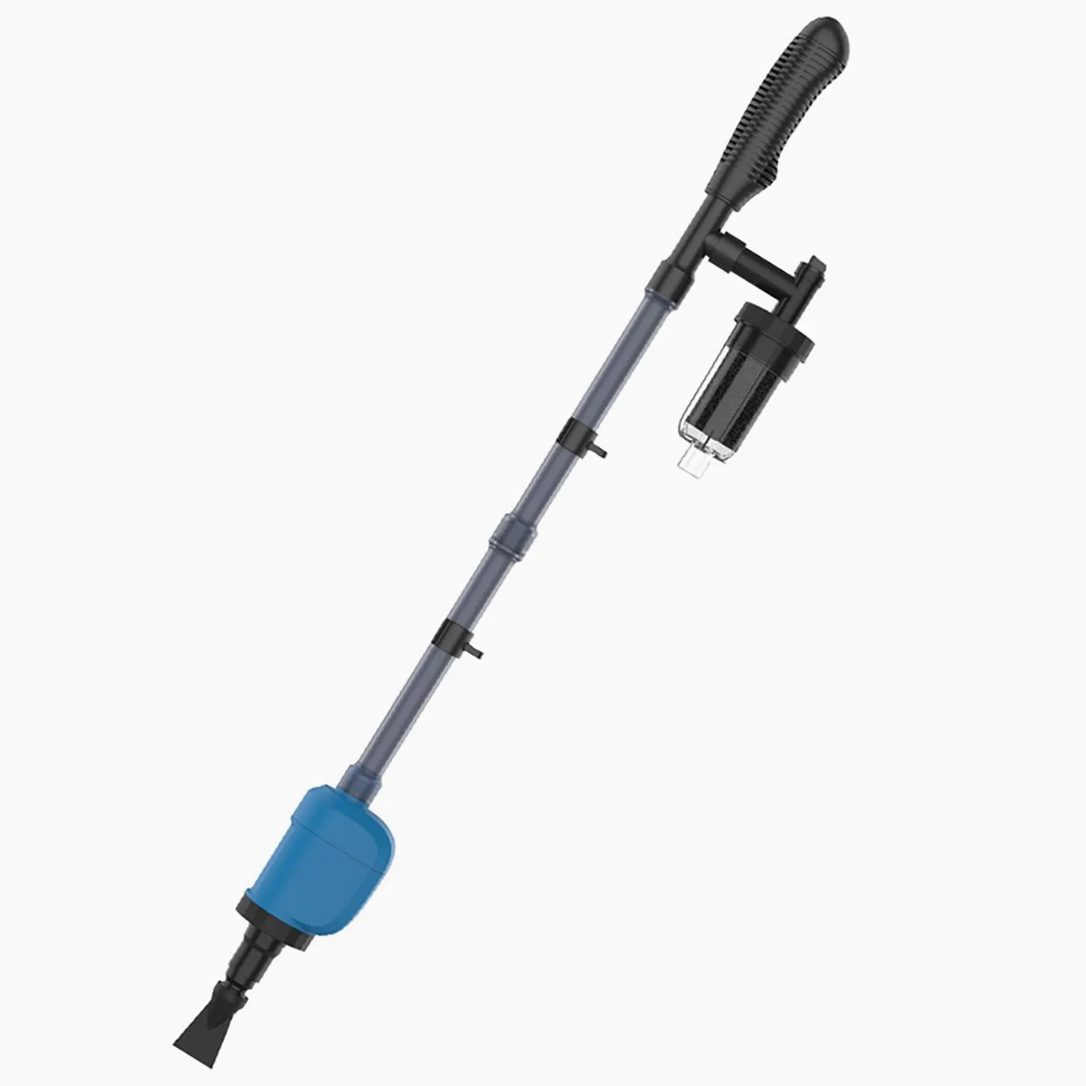 Limpiador Eléctrico De Grava para Acuarios, Potente Limpiador De Peceras con Bomba Sifón, Herramientas De Limpieza De Grava por Vacío para Peceras y Acuarios