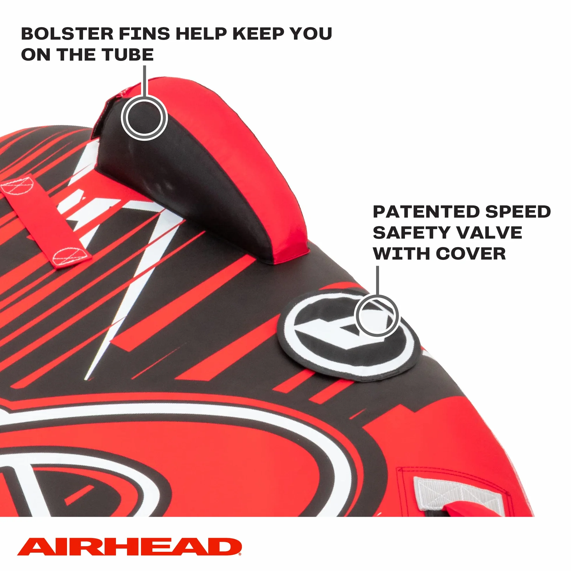 AIRHEAD G-Force Tubo remolcable 1-4 Jinetes para navegación