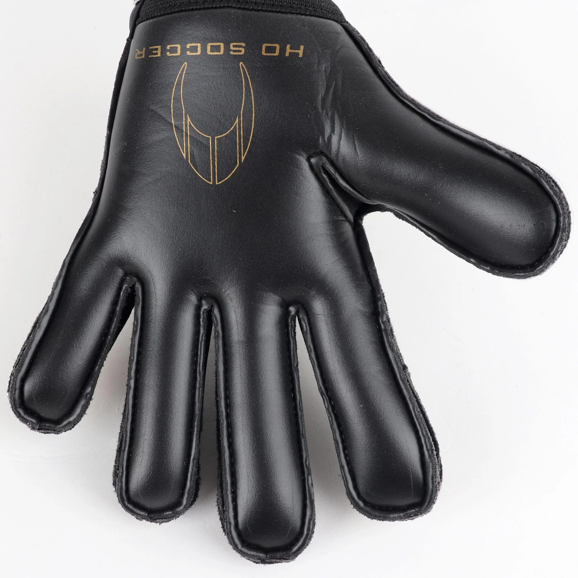 HO Soccer Guerrero Primary Protek Golden Team Guantes Portero con Protecciones Extraíbles Negro/Dorado 8