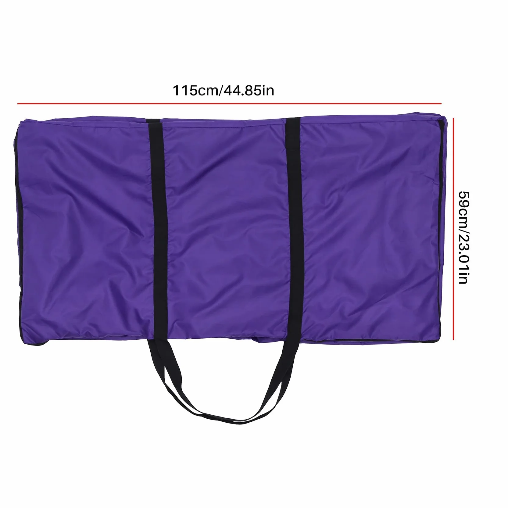 Bolsa de almacenamiento de pacas de heno, bolsa de transporte extra grande, plegable, portátil, para caballos y ganado, bolsas de heno con cremallera impermeable