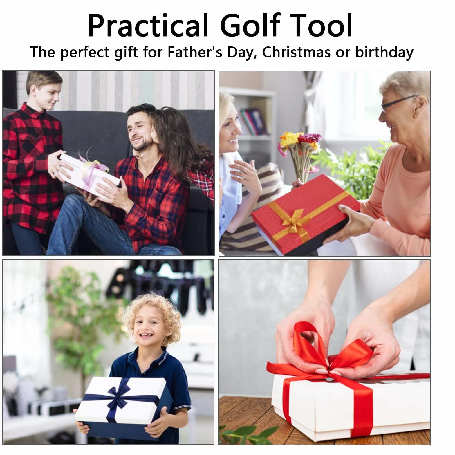 Palos de Alineación para Golf Plegables 122,5 cm Juego de 2
