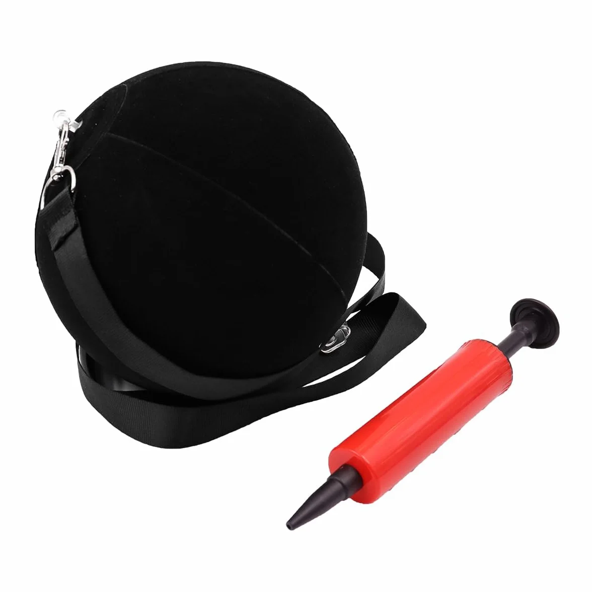 Namvo Golf Swing Training Aid Smart Ball Assist Practice Corrección de Postura Ajustable Negro