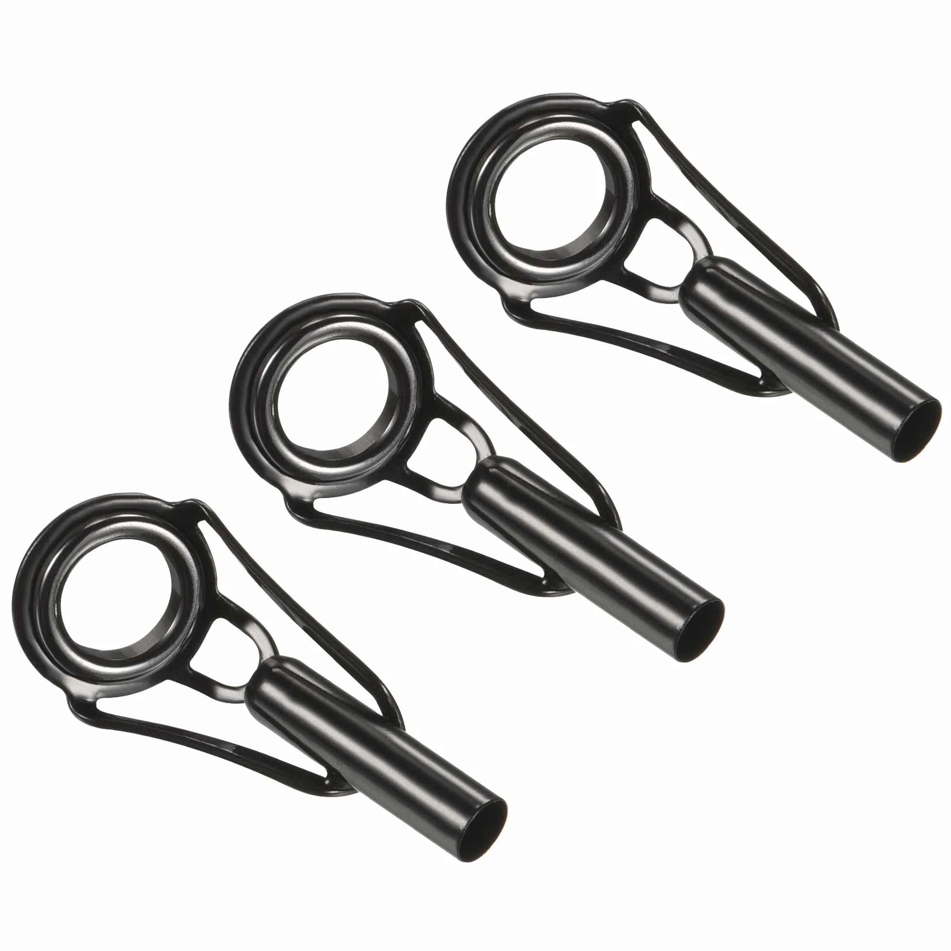 PATIKIL Tubo Diámetro Pesca Caña Puntas Reparación Kit, Inoxidable Acero Guía Anillo para Agua Dulce y Salada