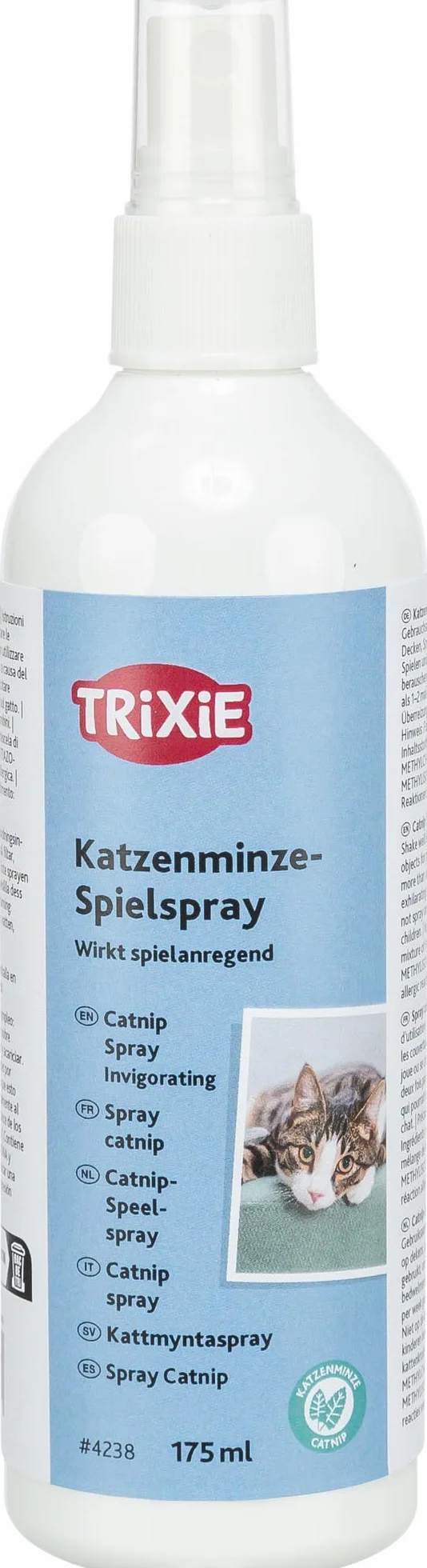 TRIXIE - Spray Catnip para Gatos, Estimula el Juego y la Diversión, Aroma Natural que Atrae y Relaja, Ideal para Juguetes y Rascadores