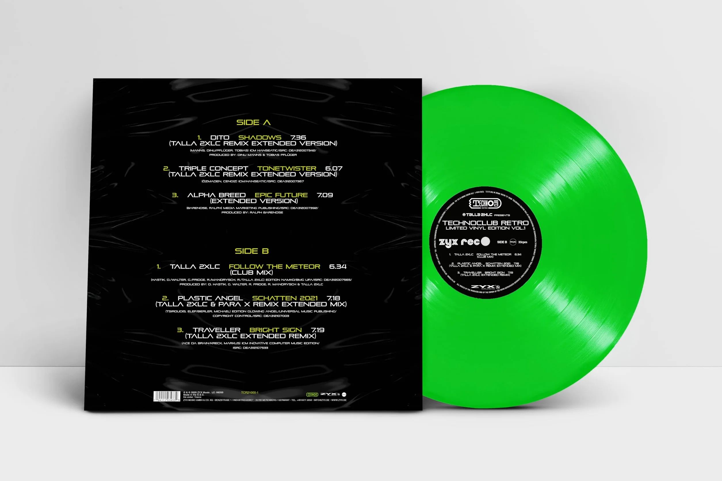 Techno Club Retro Vinyl Edition