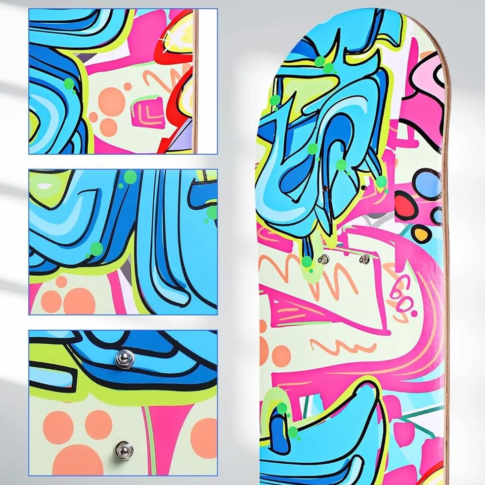 Soporte de Pared para Monopatín, Snowboard y Longboard