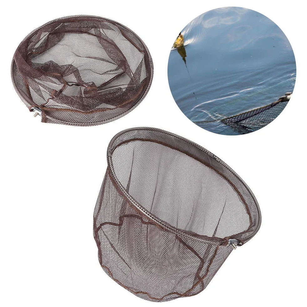 Fyearfly Cabezal de Red de Aterrizaje Plegable, Secado Rápido, Accesorio de Pesca Portátil