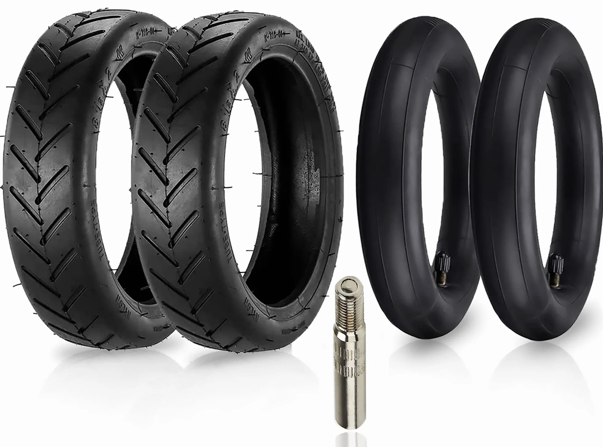 ANSENI Cubierta y Cámaras de Aire 8.5 Pulgadas Neumático 50/75-6.1 Ruedas Compatible Xiaomi M365 Pro2