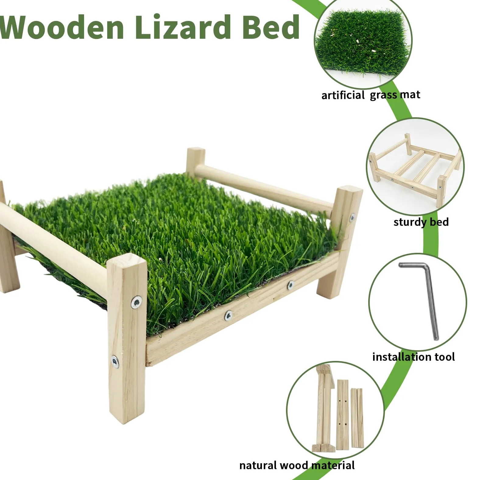 FlidRunest Cama de forraje para pájaros, cama hamaca para loro, cama de perca de pasto, plataforma de perca para pájaros, juguete de forraje para periquitos, loros, cacatúas, tortolitos, periquitos